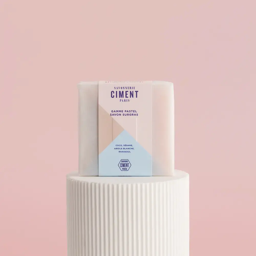 Seife Facette Pastell