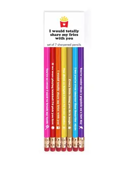 Bleistifte I would totally share my fries with you