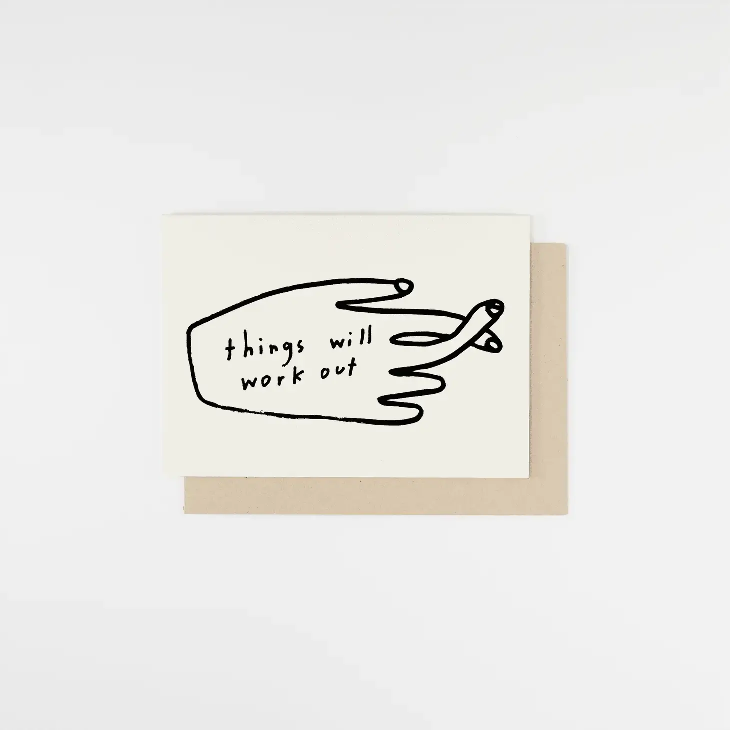 PEOPLE I‘VE LOVED Doppelkarte - Things will work out