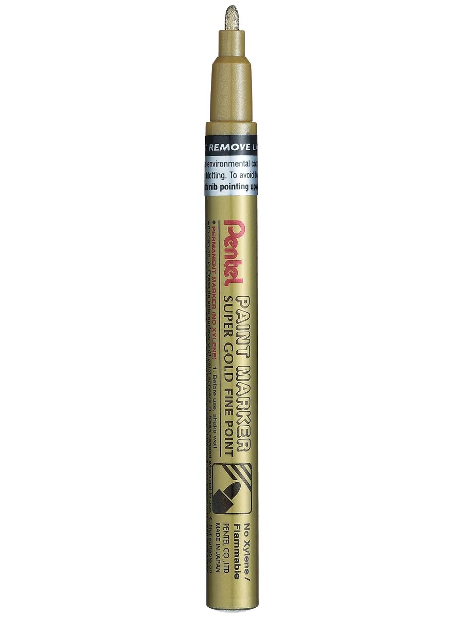 PENTEL Paint Marker, gold