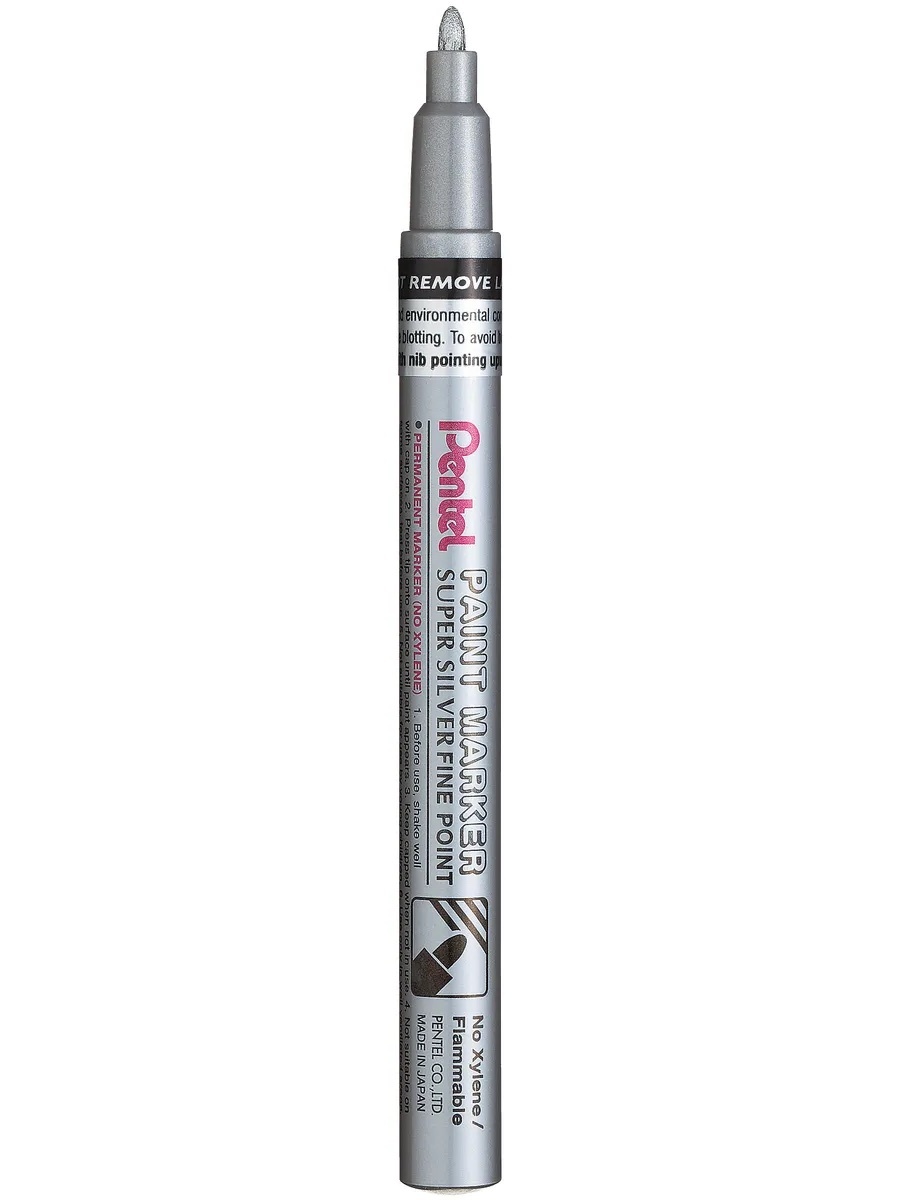 PENTEL Paint Marker, silber