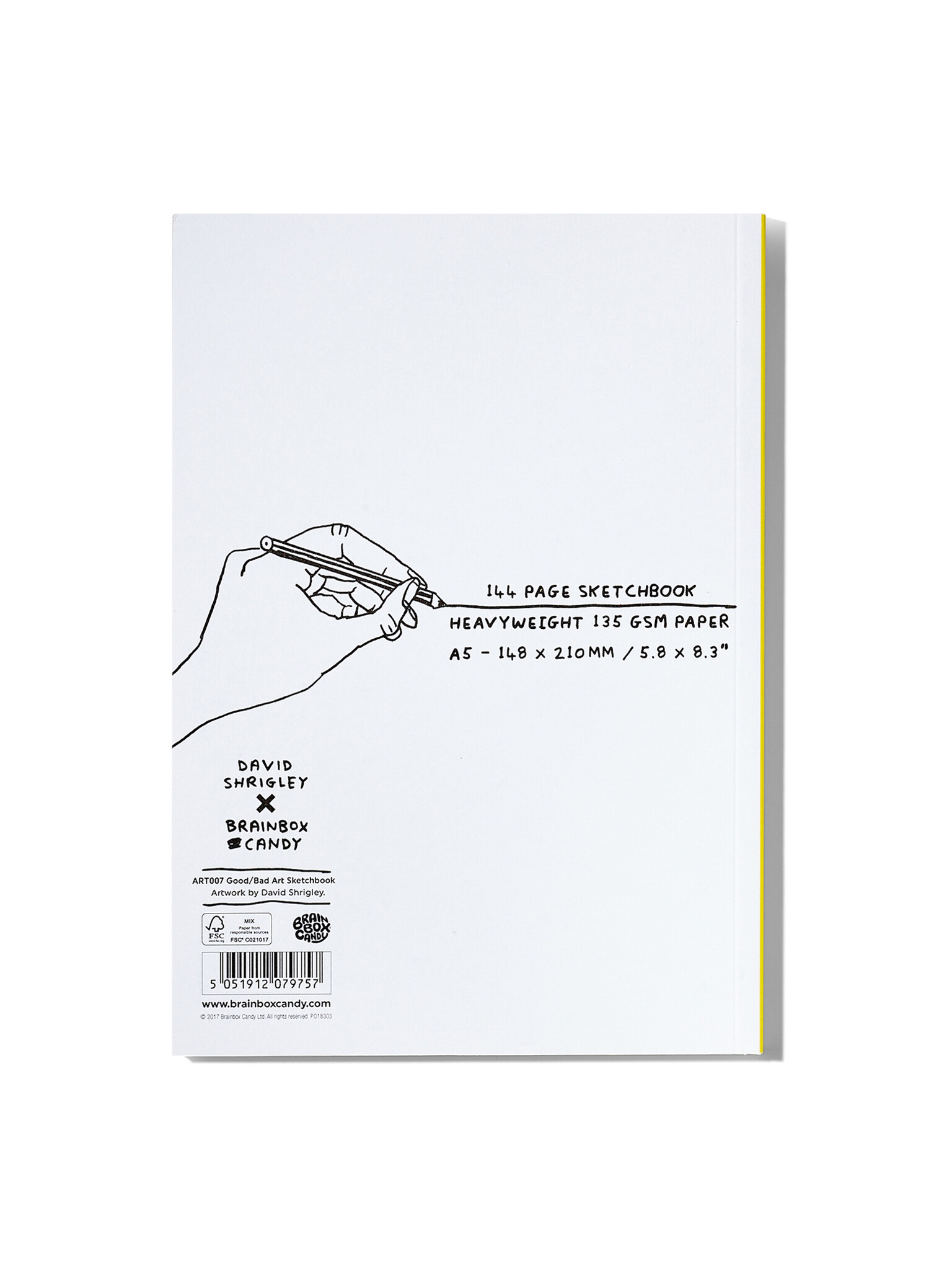 DAVID SHRIGLEY Notizbuch good art is bad art