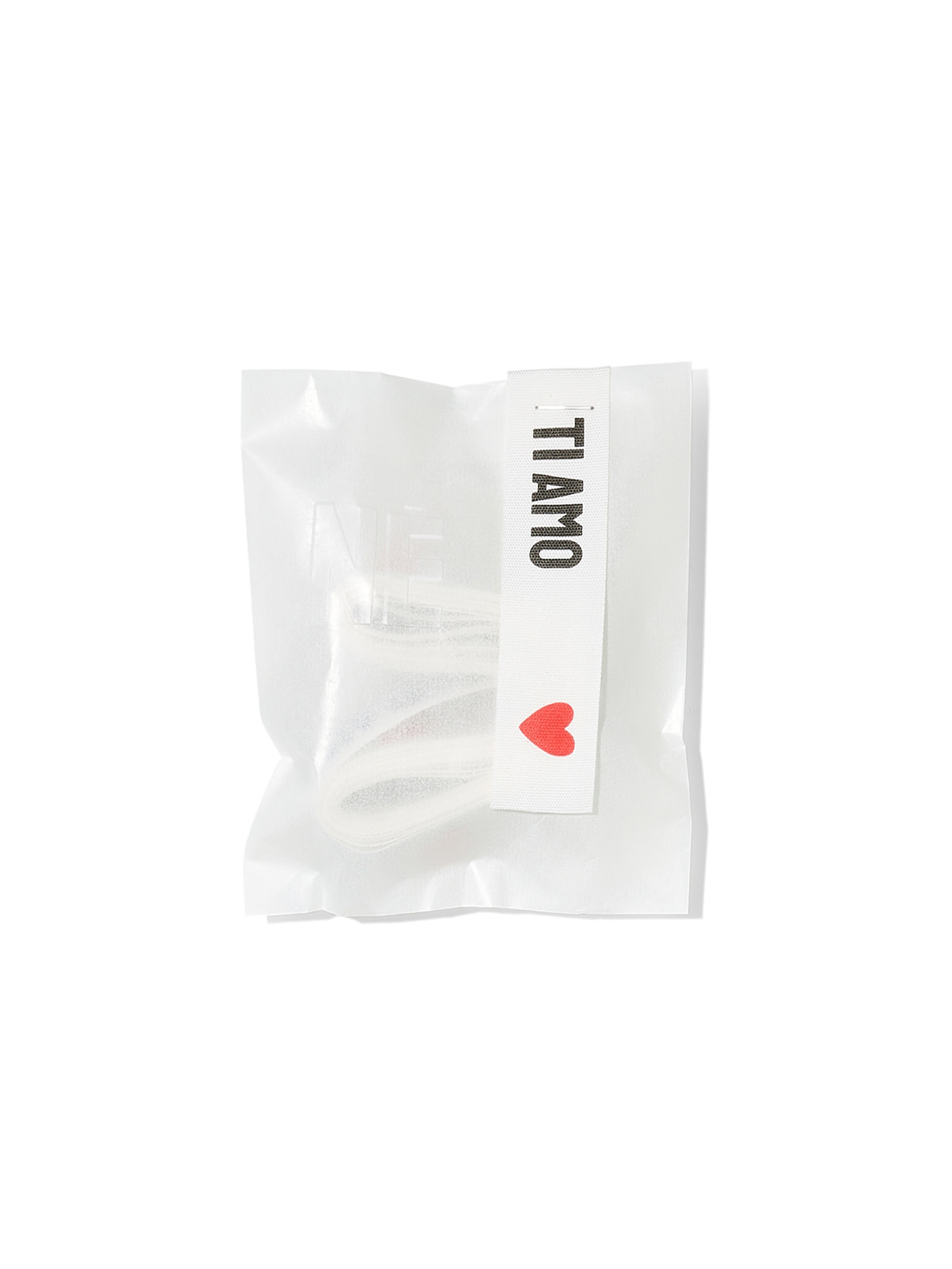 NOUVEL ÉTÉ 3 Meter TI AMO, Baumwollband in zwei Breiten