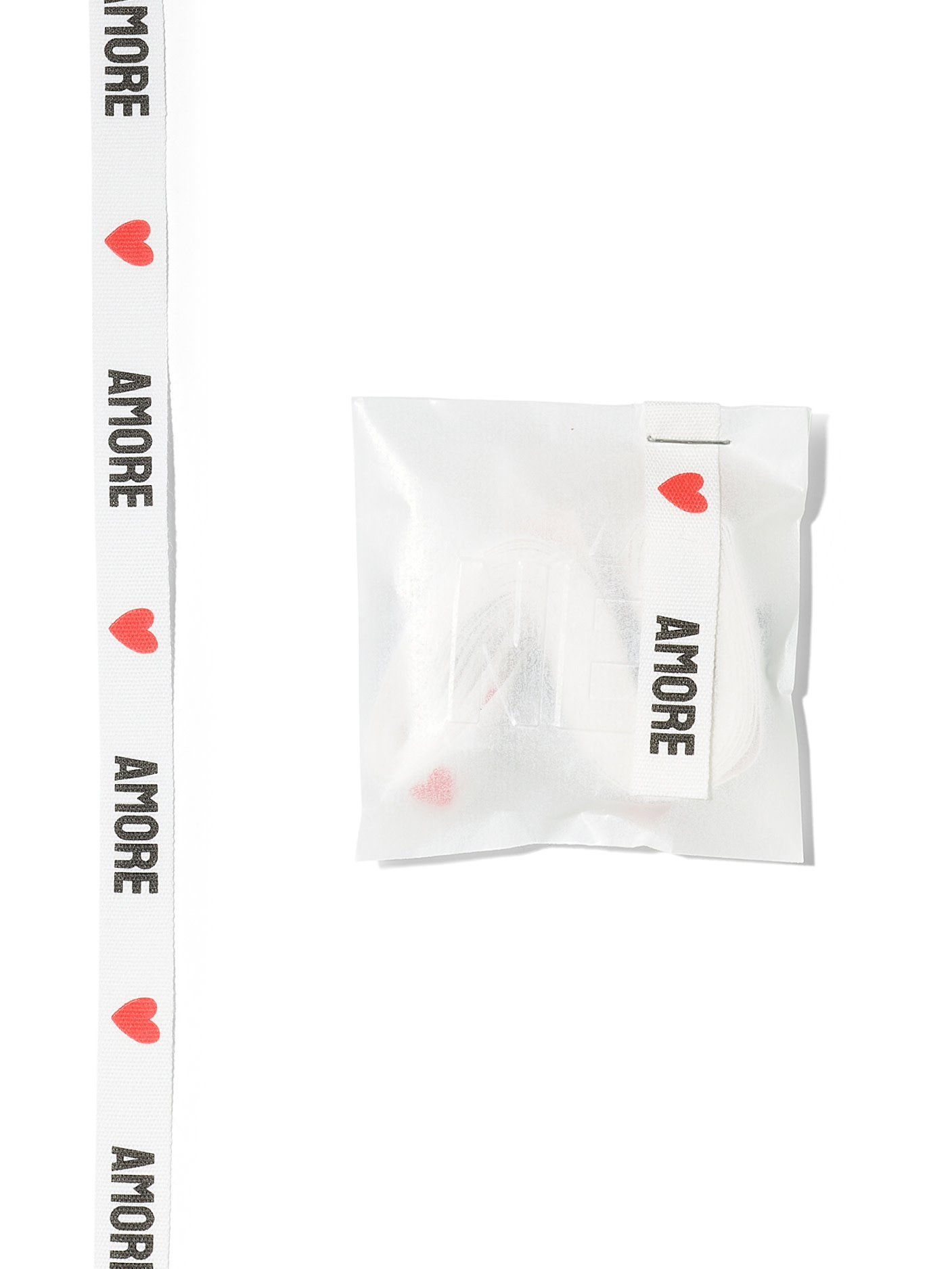 NOUVEL ÉTÉ 3 Meter AMORE, Baumwollband in zwei Breiten