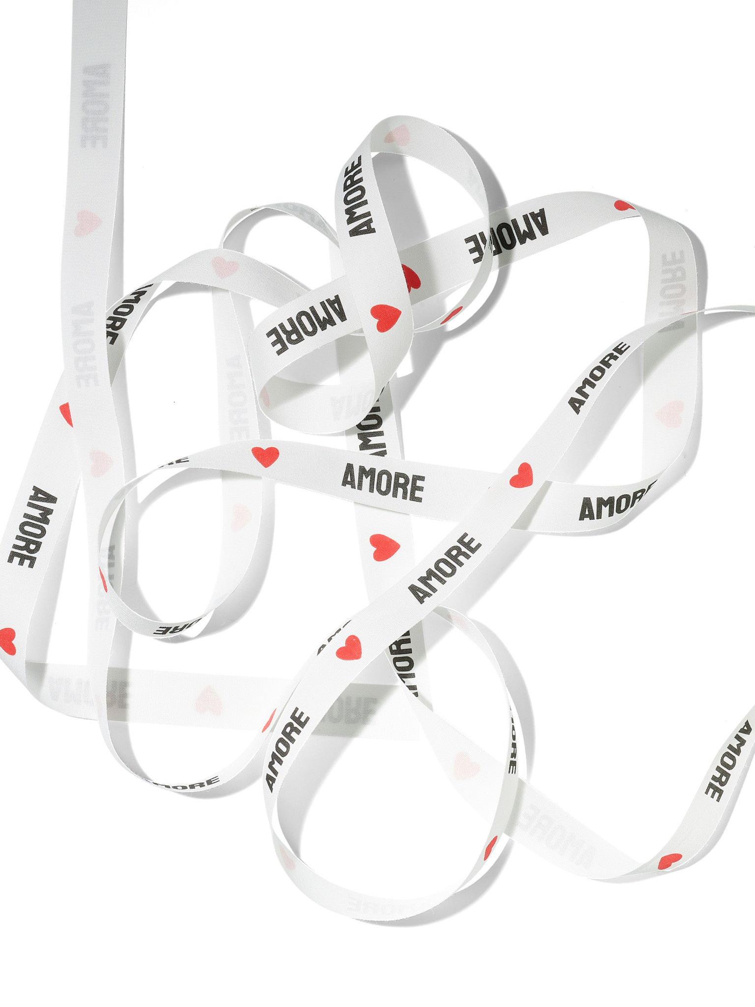 NOUVEL ÉTÉ 3 Meter AMORE, Baumwollband in zwei Breiten