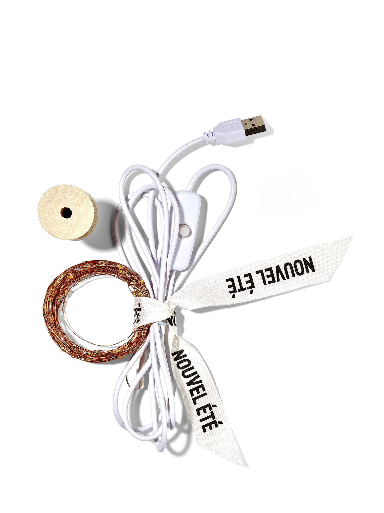 NOUVEL ÉTÉ LED Lichterkette Kupfer, 5 und 10 Meter