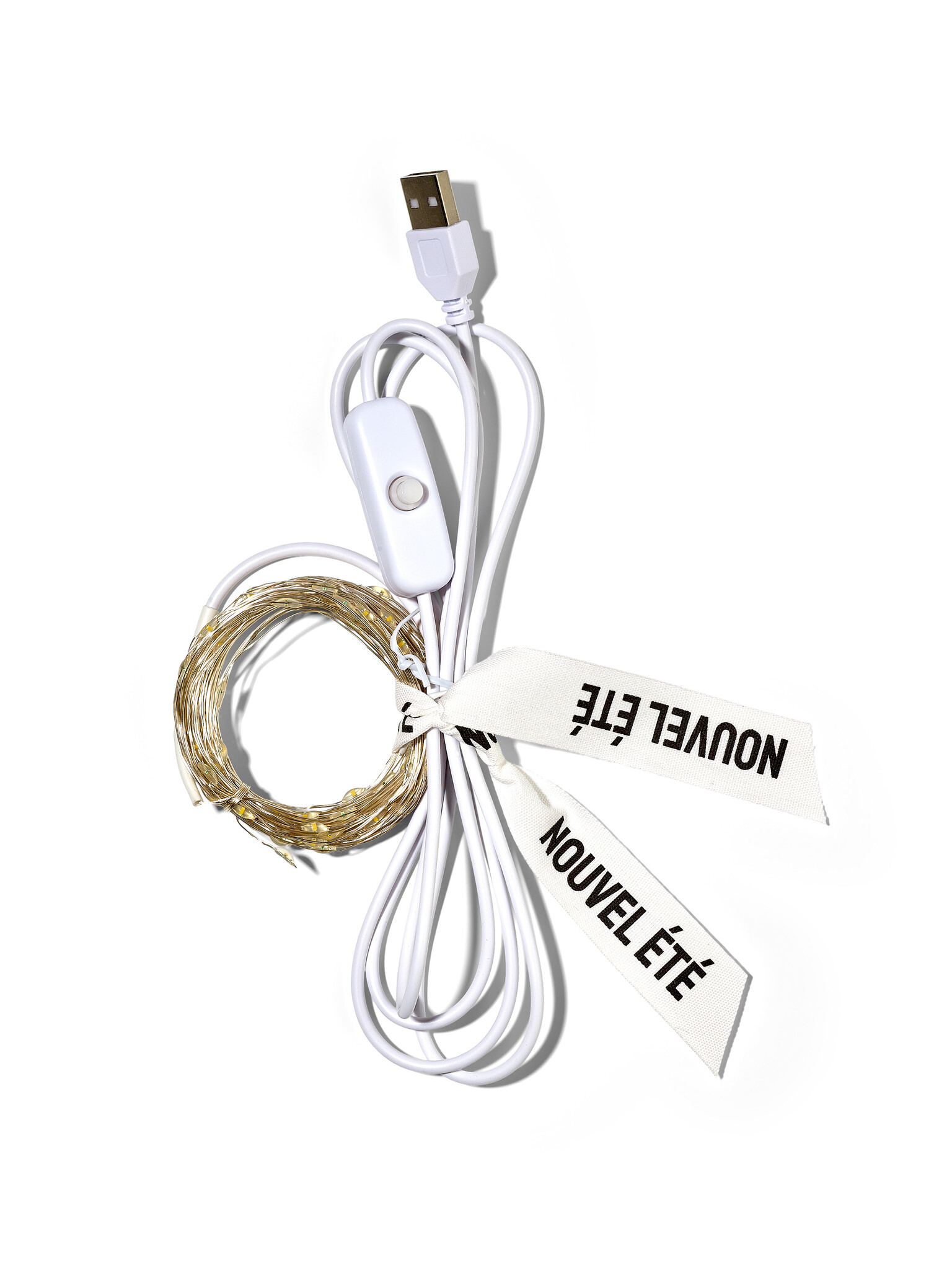 NOUVEL ÉTÉ LED Lichterkette Silber, 5 und 10 Meter