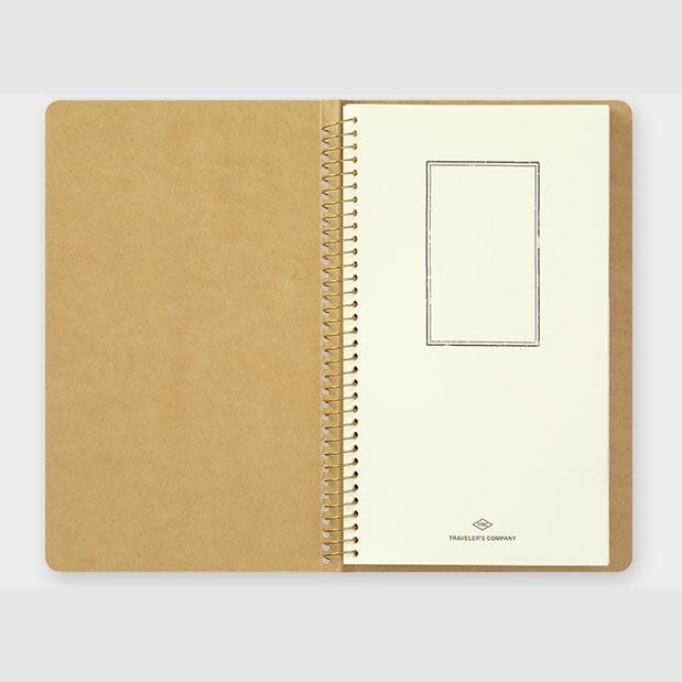TRAVELER'S COMPANY Notizbuch mit Papiertaschen A5