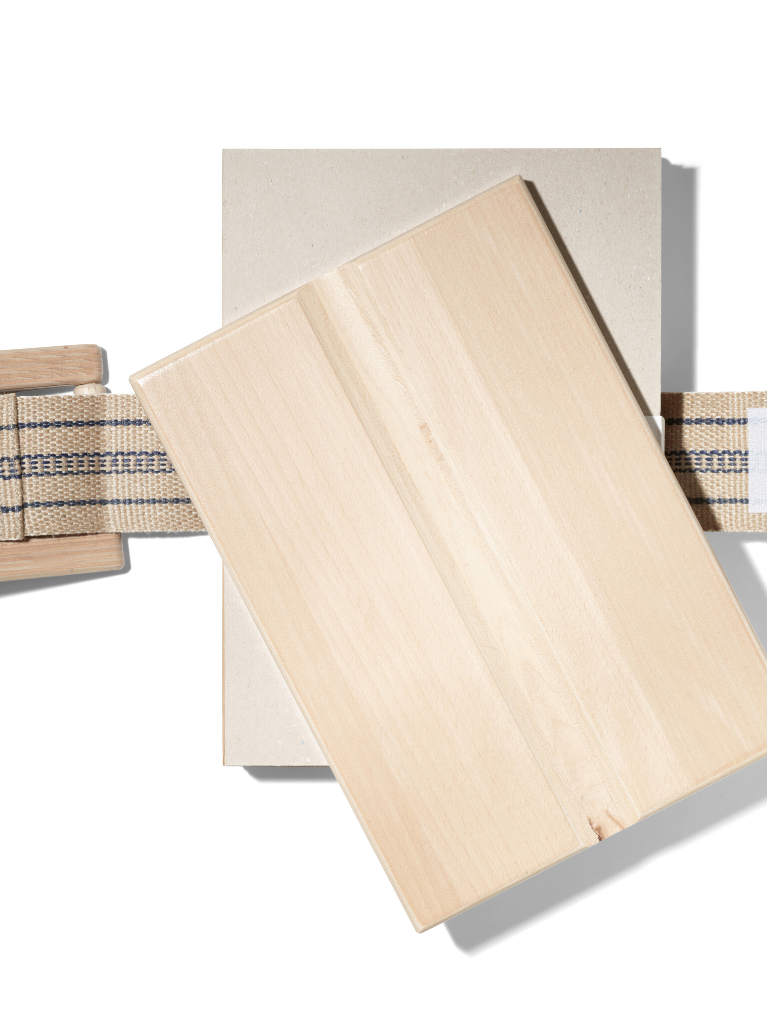 Blumenpresse aus Buchenholz