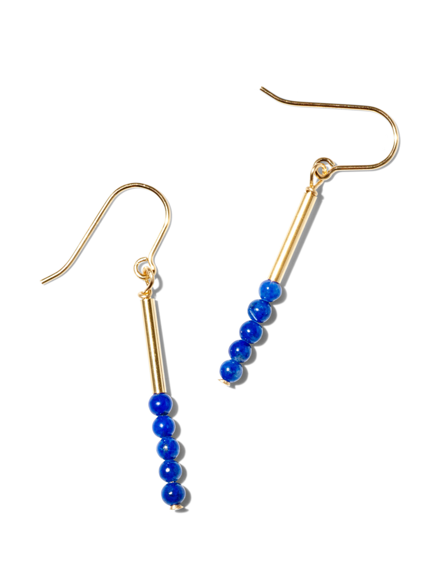 NOUVEL ÉTÉ MAE, Ohrhänger, 14K gold filled, verschiedene Edelsteine