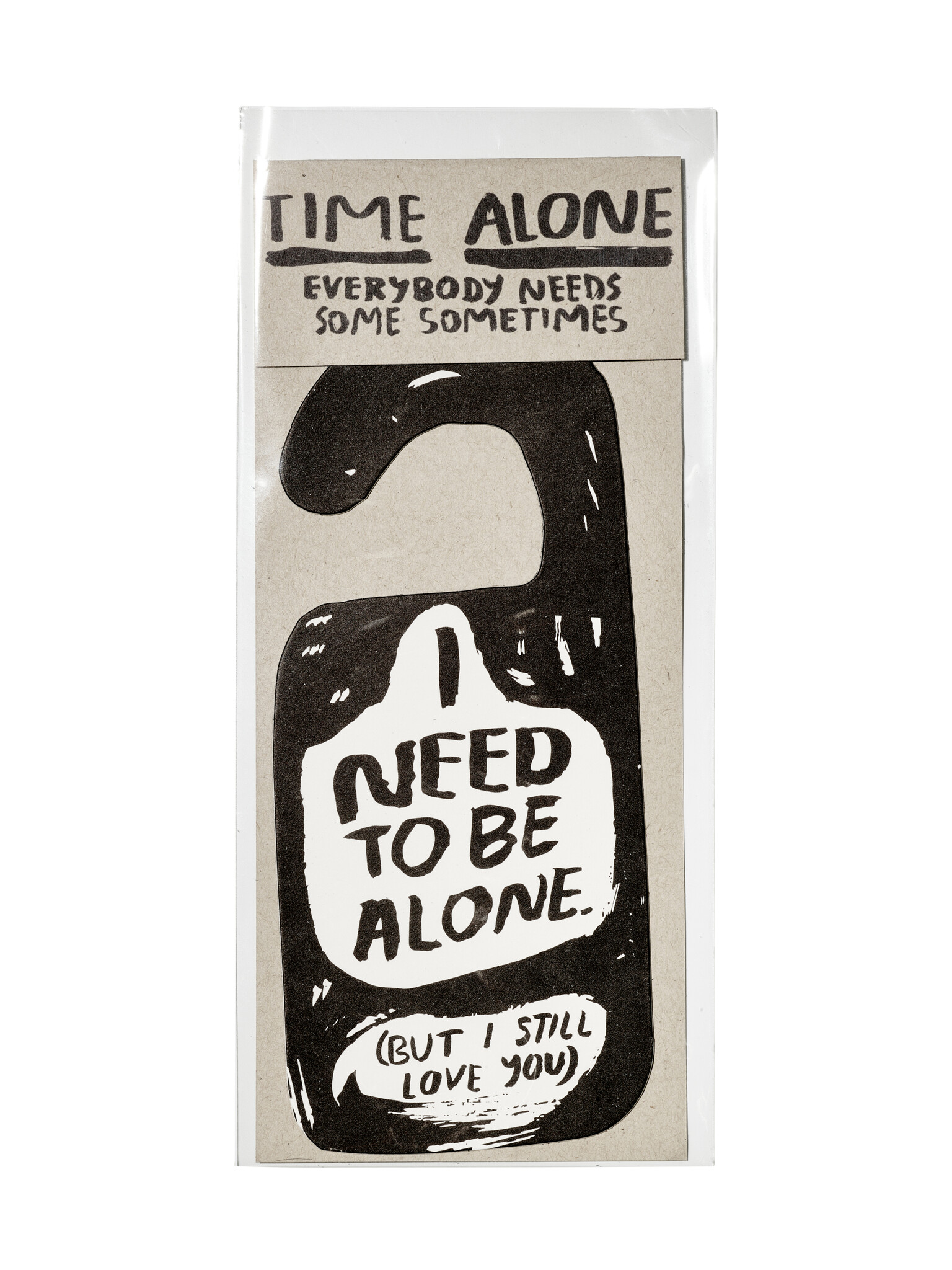 PEOPLE I‘VE LOVED Türhänger, i need to be alone…