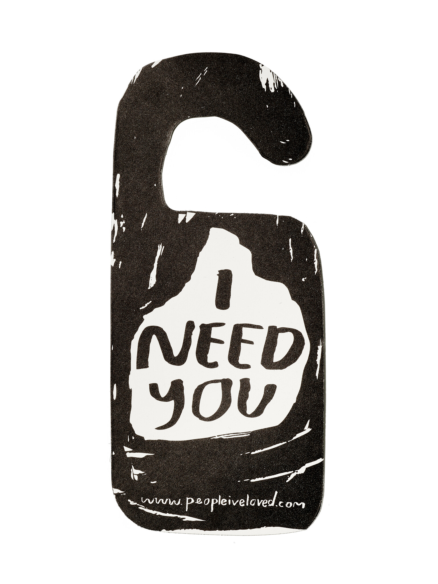 PEOPLE I‘VE LOVED Türhänger, i need to be alone…