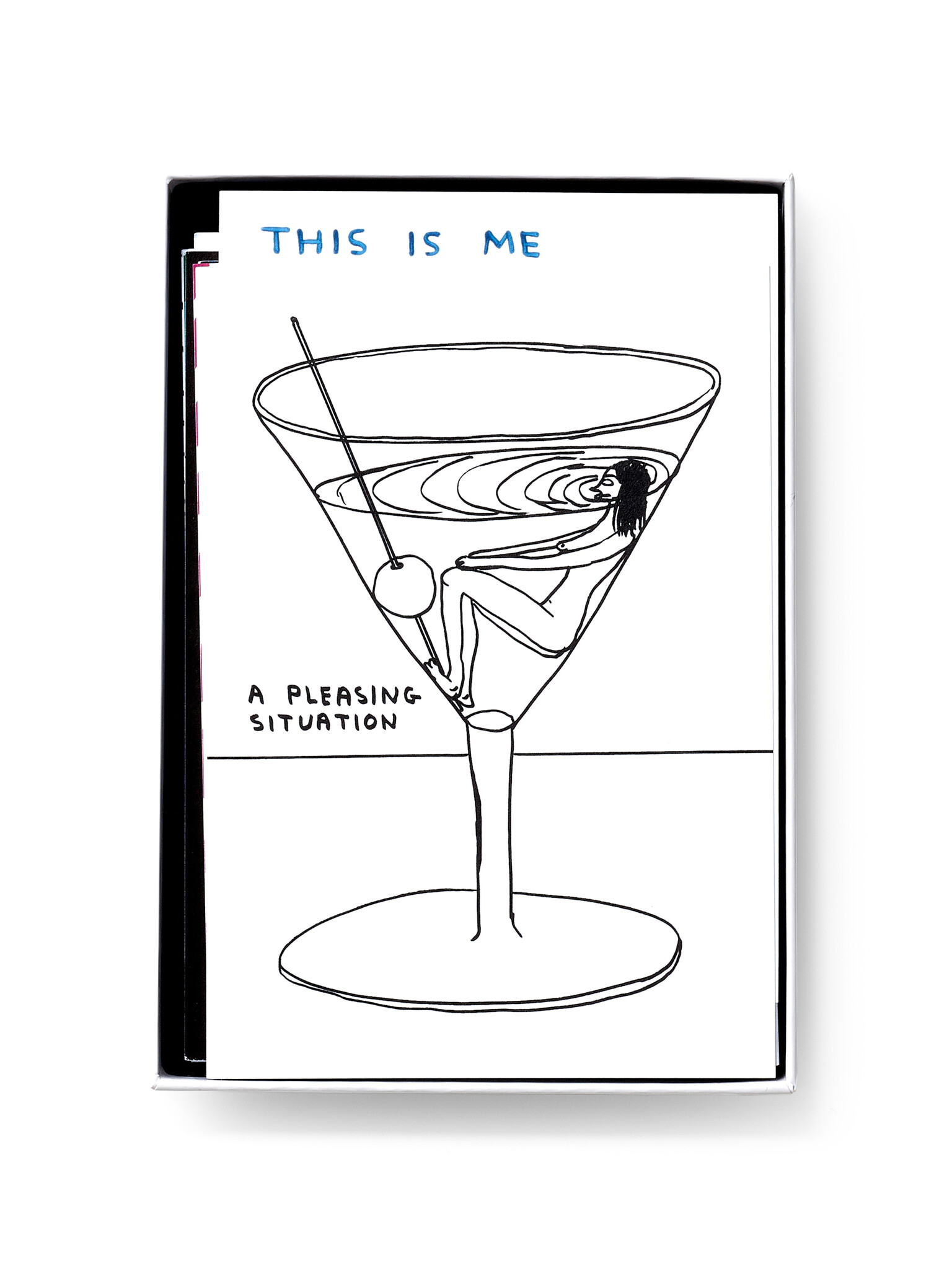 DAVID SHRIGLEY Postkartenset in Geschenkbox