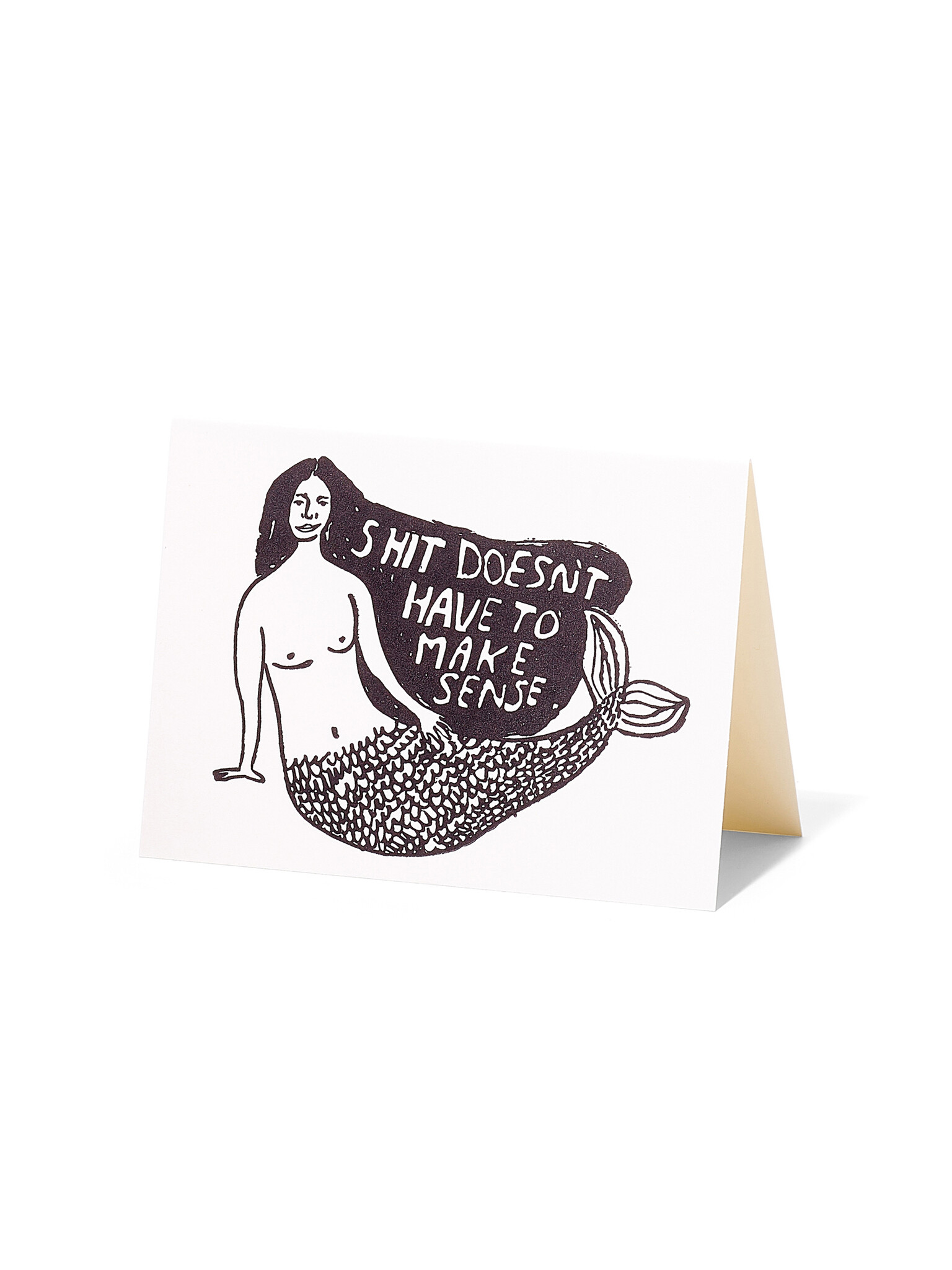 PEOPLE I‘VE LOVED Doppelkarte -  Shit doesn‘t have to make sense