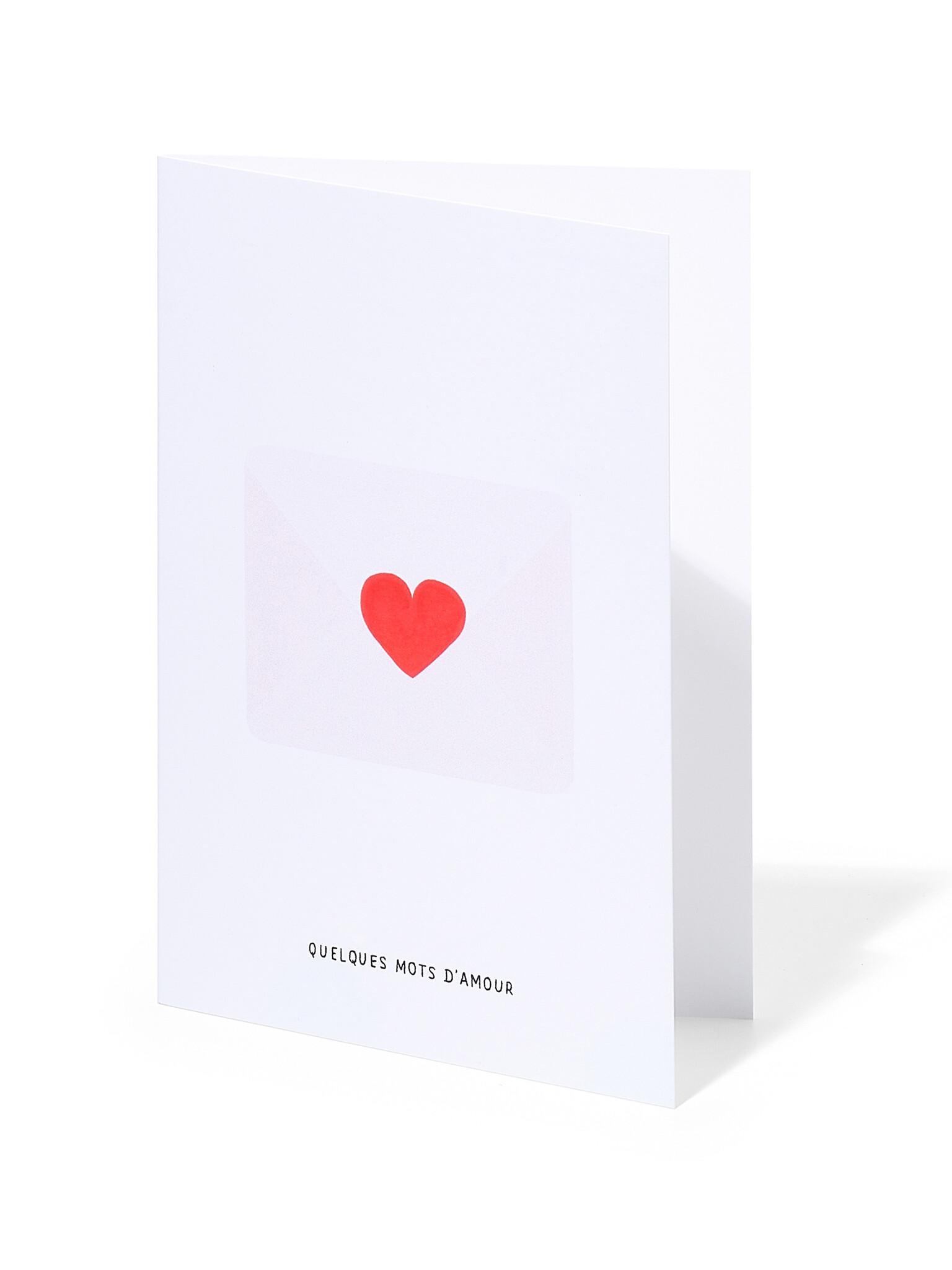 THOMAS GRAVEREAU Doppelkarte, quelques mots d‘amour