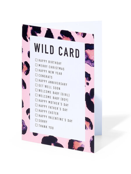 Doppelkarte, Wild Card