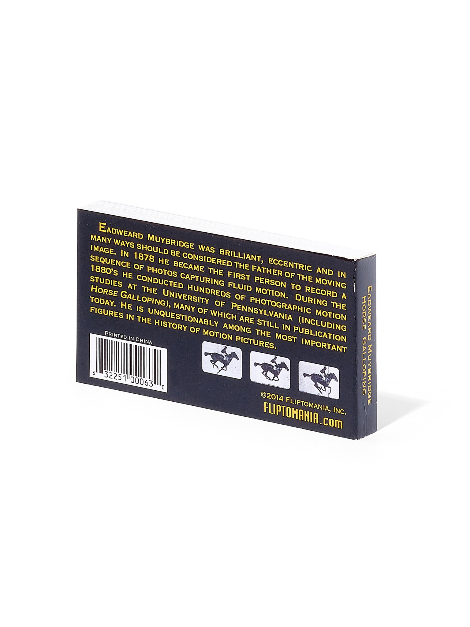 Flipbook / Daumenkino, Eadweard Muybridge