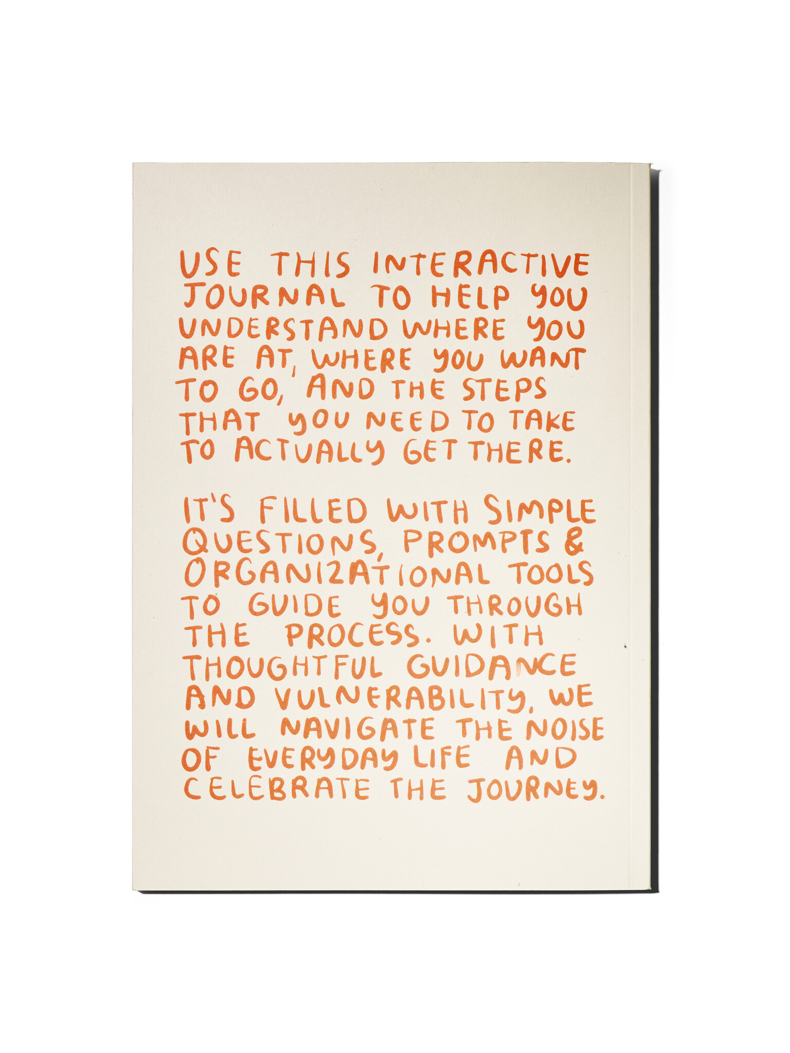 PEOPLE I‘VE LOVED Journal / Notizbuch, MAKE IT HAPPEN