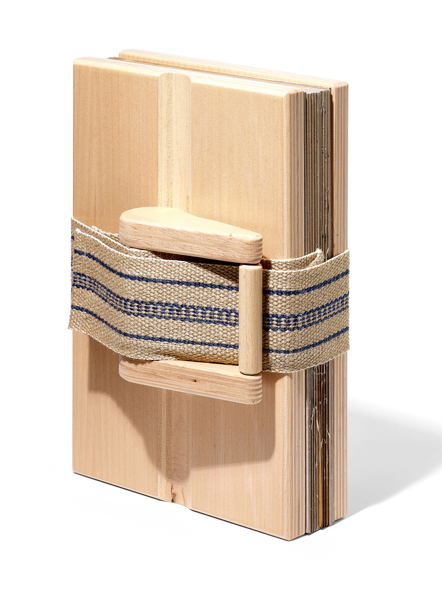 Blumenpresse aus Buchenholz