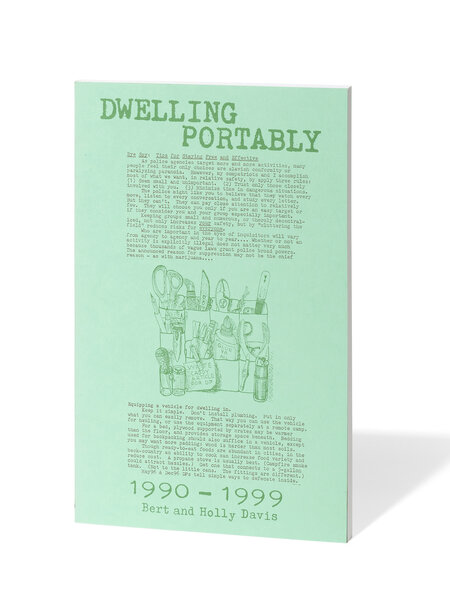 Zine, Dwelling Portably 1990-1999 – ENGLISCH