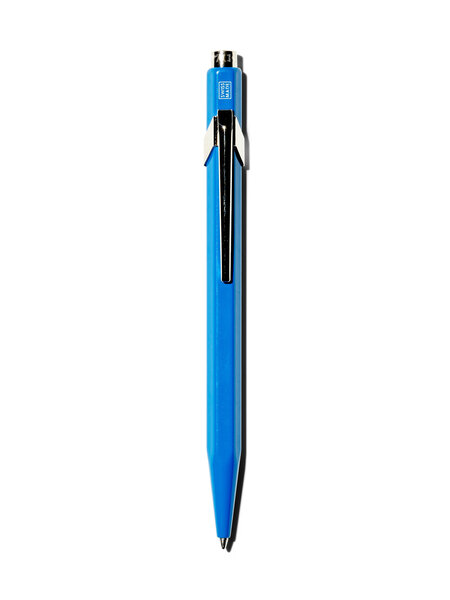 Kugelschreiber mit edler Lackierung, blau