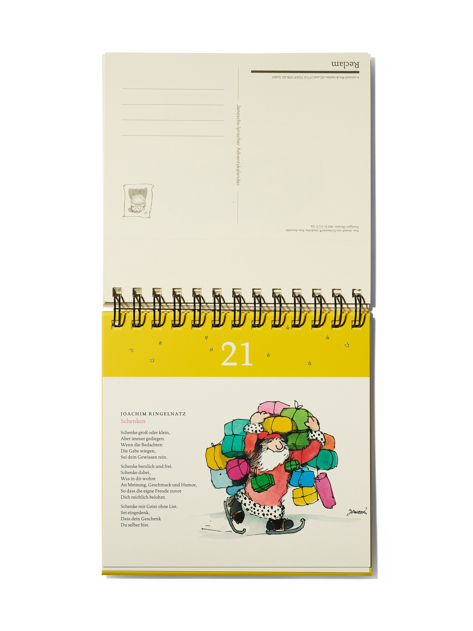 Janoschs lyrischer Adventskalender