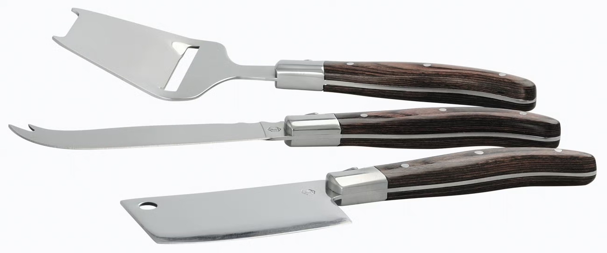 Drei Käsemesser im Set