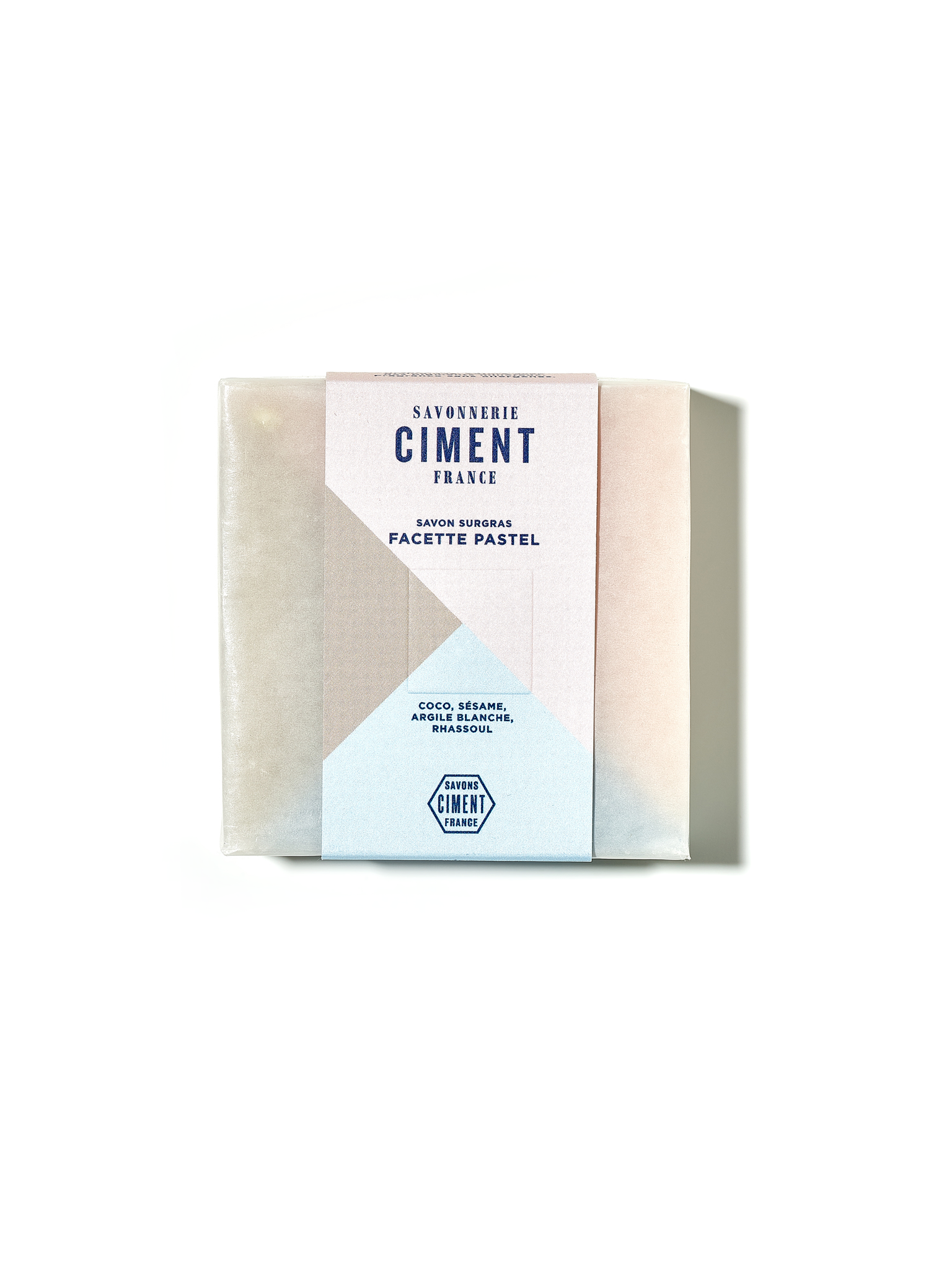 Seife Facette Pastell