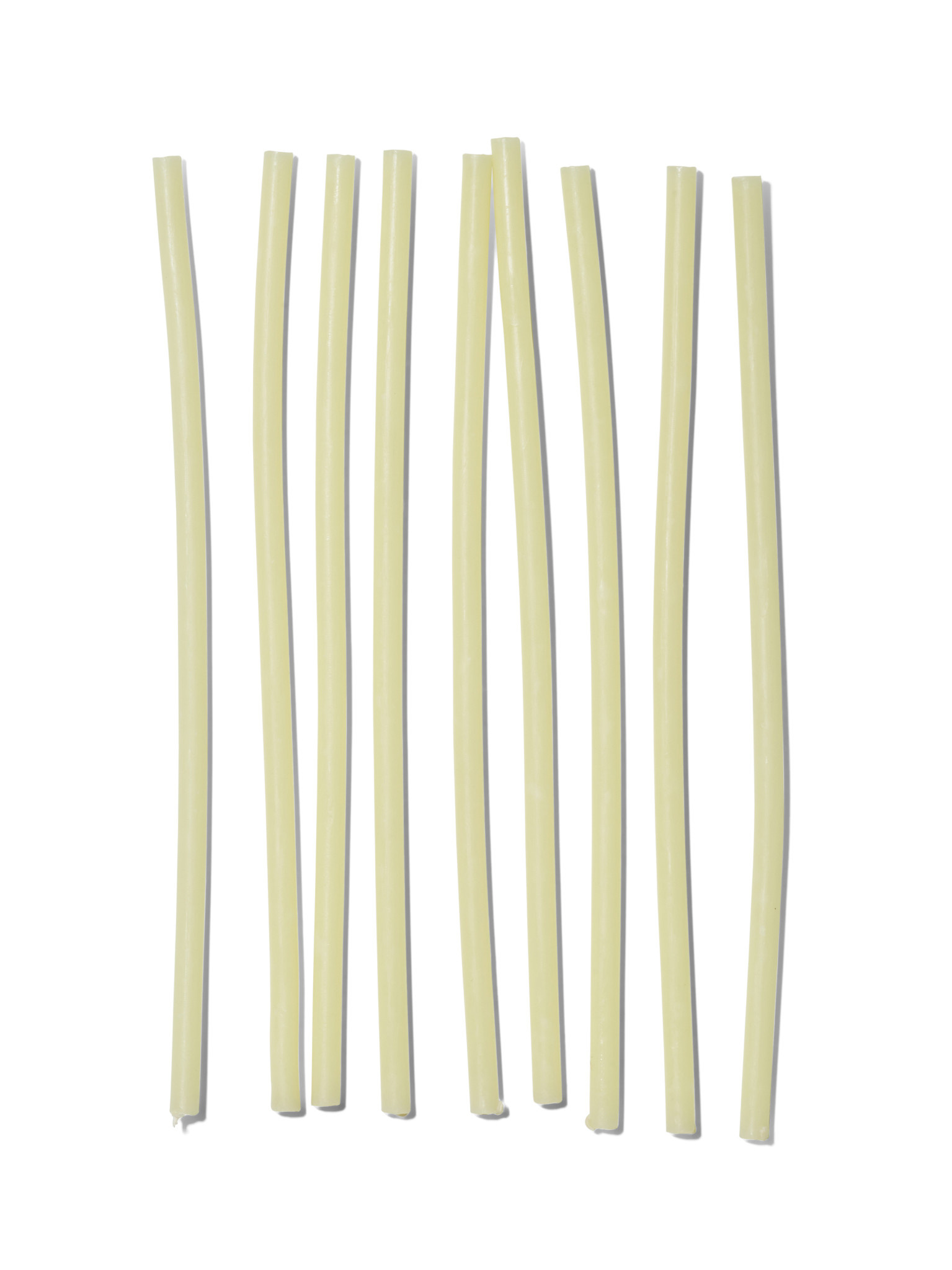 NOUVEL ÉTÉ 10 lange, schlanke Bienenwachskerzen in verschiedenen Farben