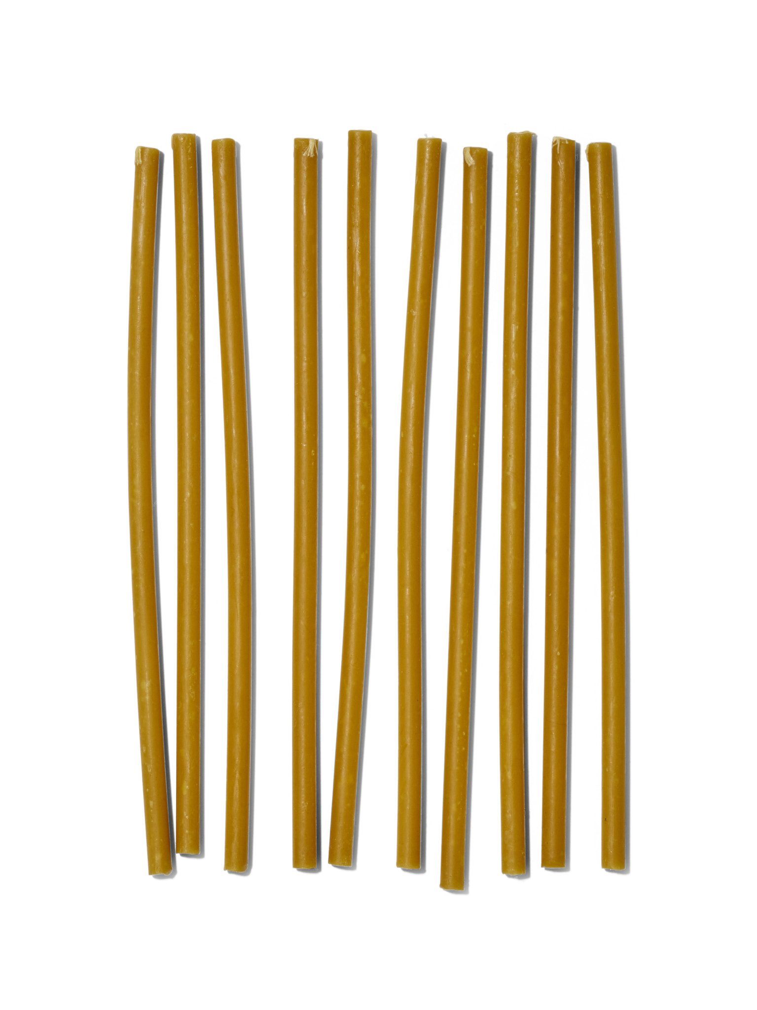 NOUVEL ÉTÉ 10 lange, schlanke Bienenwachskerzen in verschiedenen Farben
