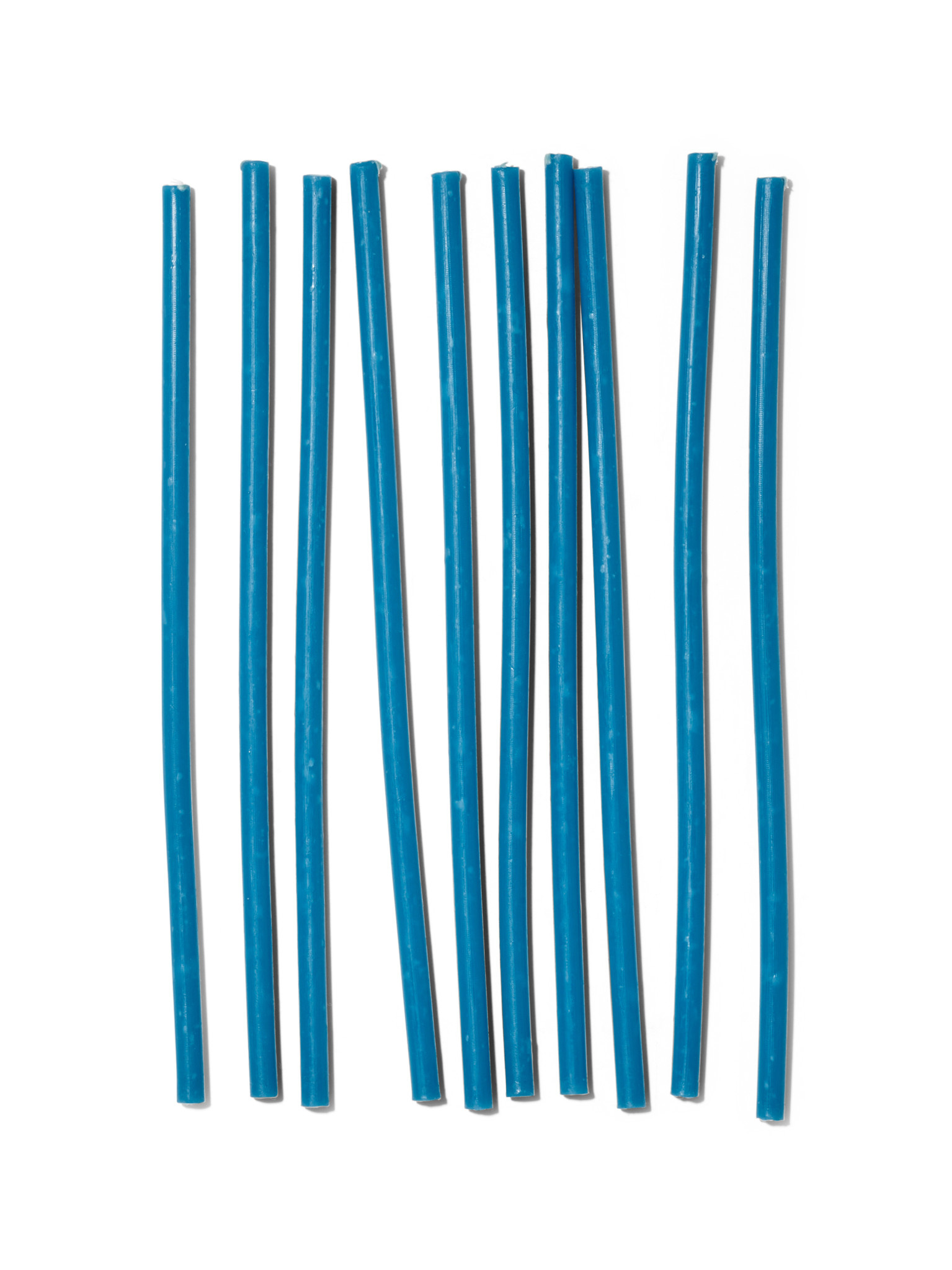 NOUVEL ÉTÉ 10 lange, schlanke Bienenwachskerzen in verschiedenen Farben