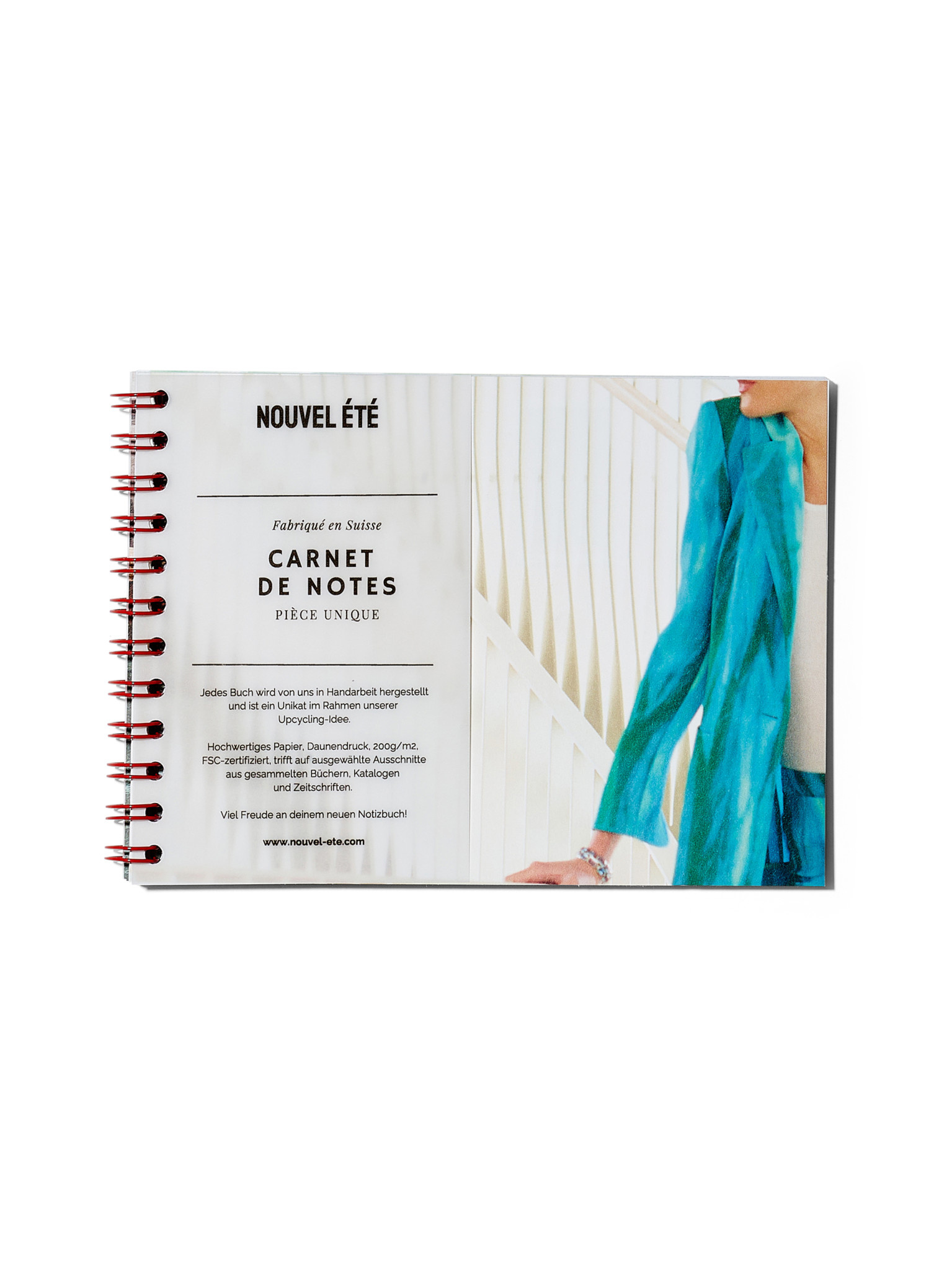 NOUVEL ÉTÉ UNIKAT Notizbuch / Carnet de notes - Immerse in Art, N°1