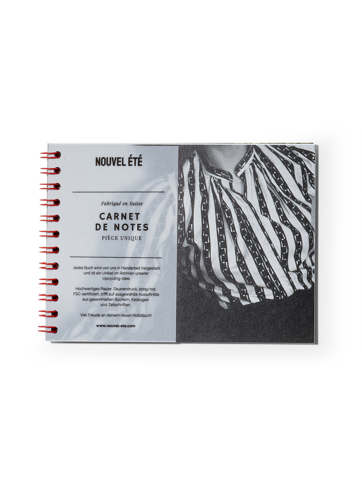 NOUVEL ÉTÉ UNIKAT Notizbuch / Carnet de notes - Immerse in Art, N°2