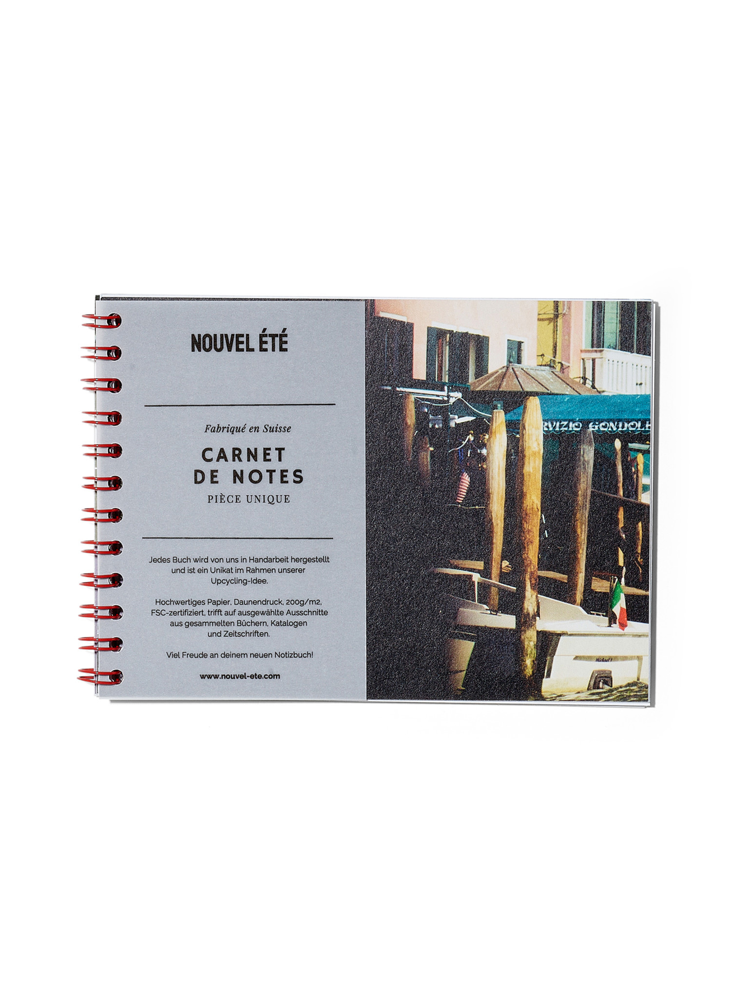 NOUVEL ÉTÉ UNIKAT Notizbuch / Carnet de notes - Immerse in Art, N°4