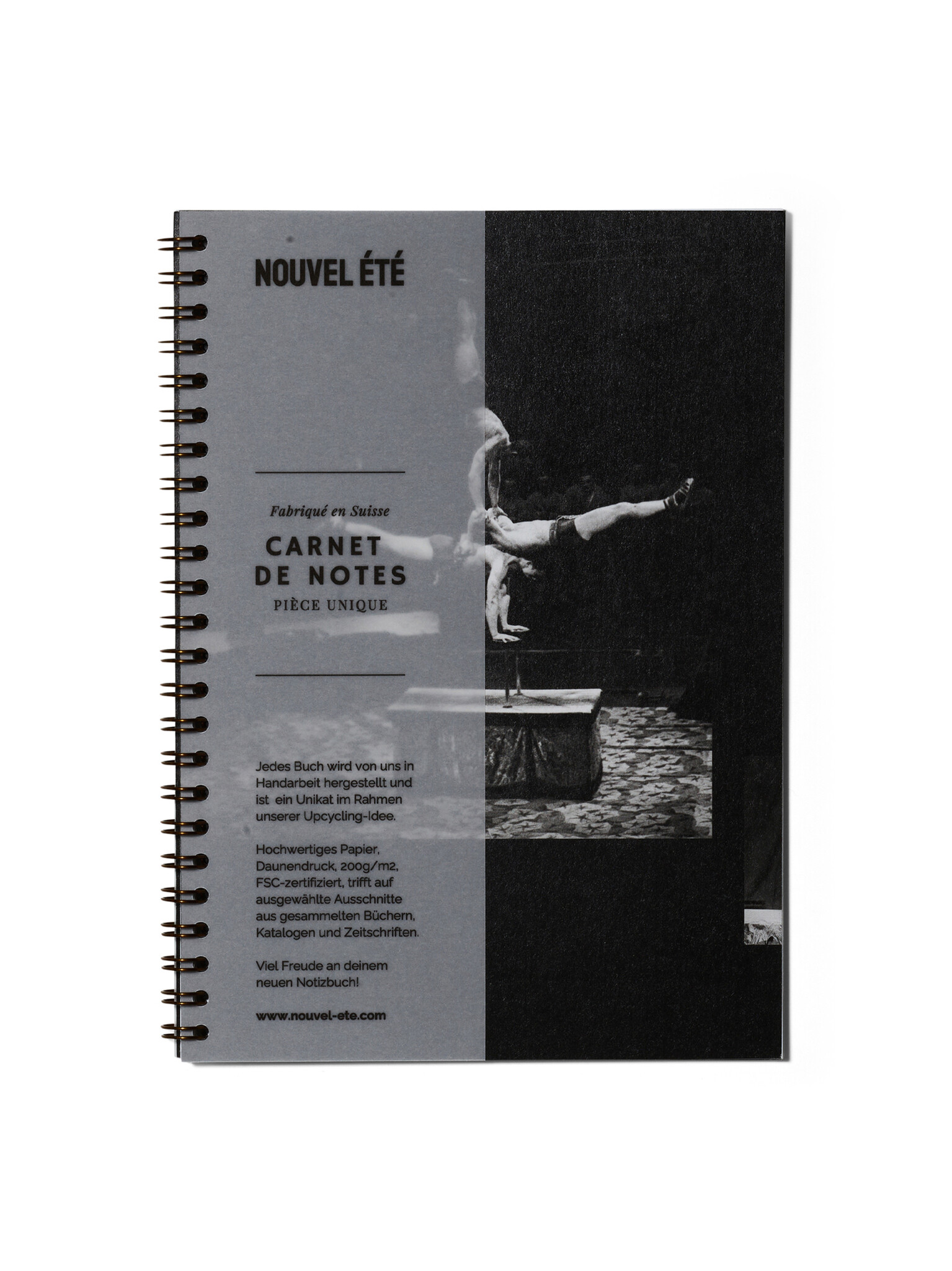 NOUVEL ÉTÉ UNIKAT Notizbuch / Carnet de notes - Edition Paris, N°7