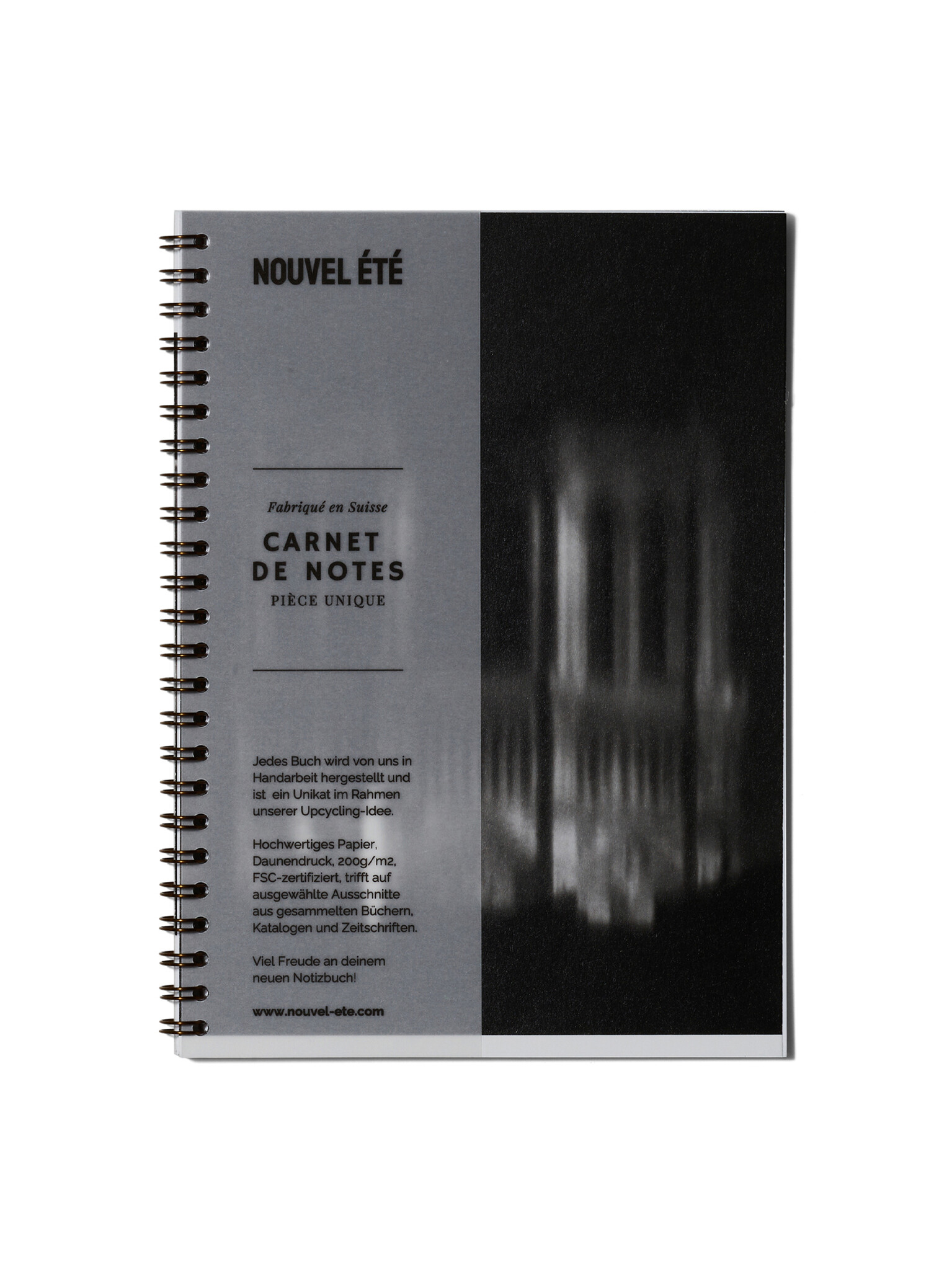 NOUVEL ÉTÉ UNIKAT Notizbuch / Carnet de notes - Edition Paris, N°9
