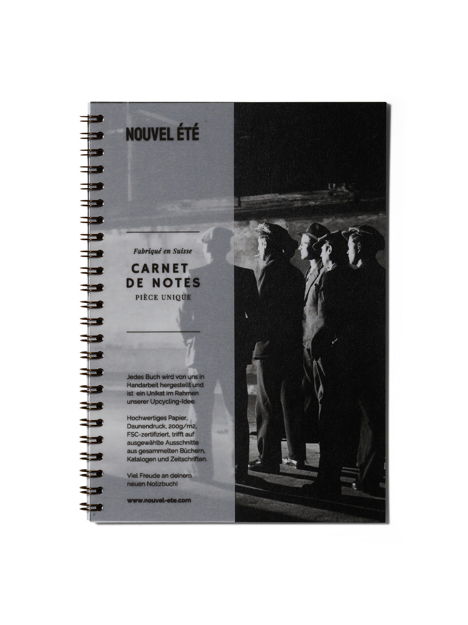 NOUVEL ÉTÉ UNIKAT Notizbuch / Carnet de notes - Edition Paris, N°6