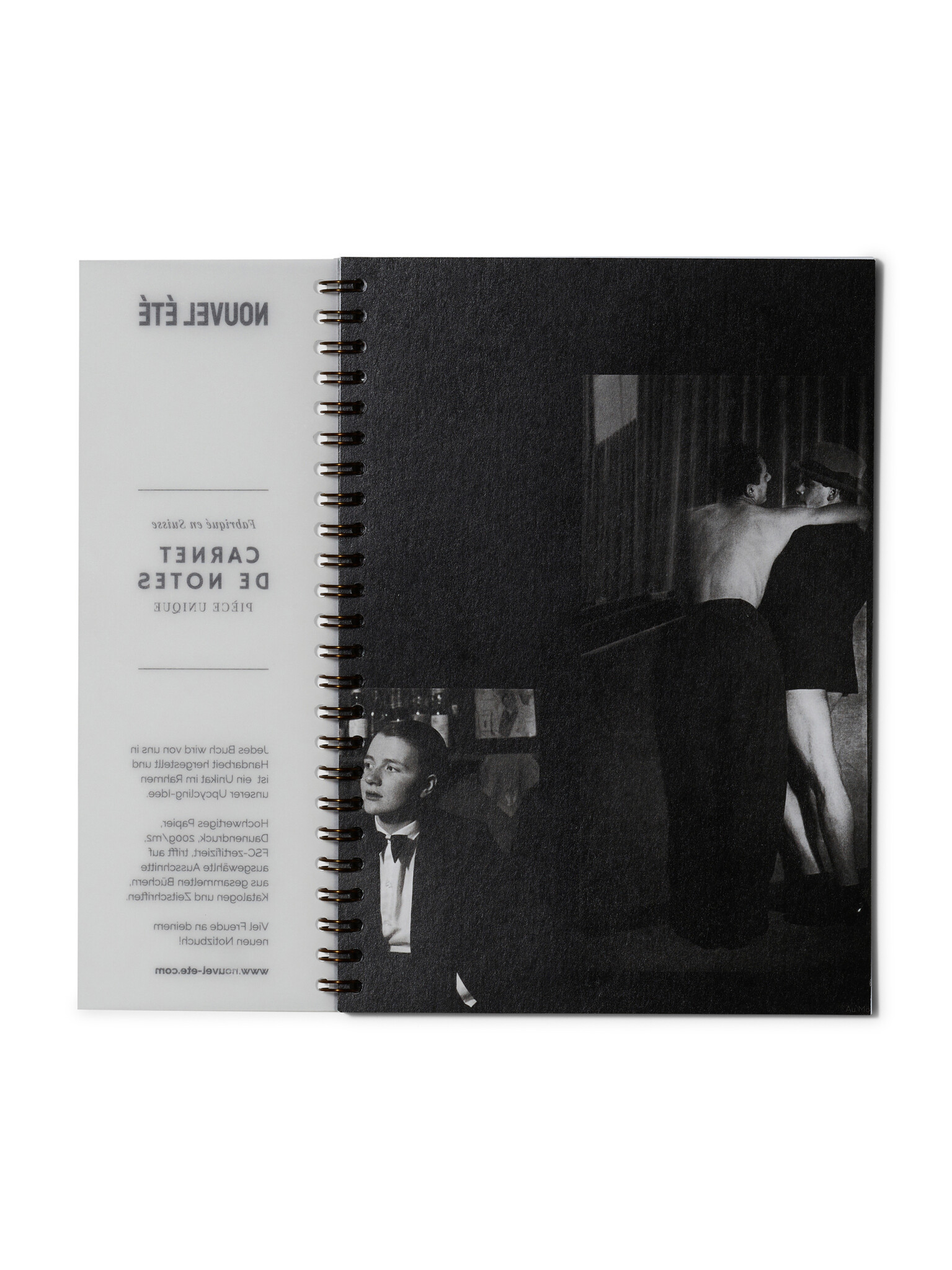 NOUVEL ÉTÉ UNIKAT Notizbuch / Carnet de notes - Edition Paris, N°4