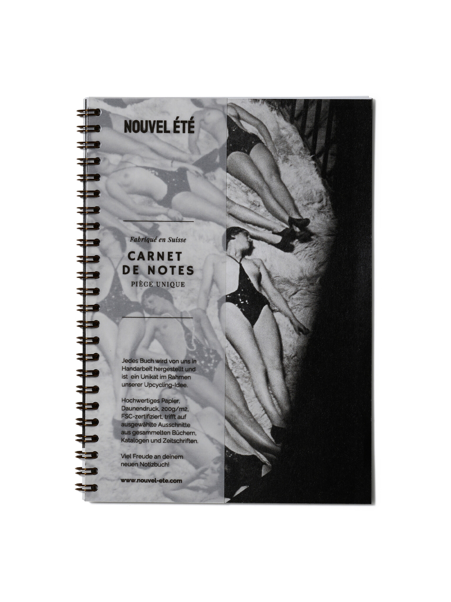 NOUVEL ÉTÉ UNIKAT Notizbuch / Carnet de notes - Edition Paris, N°3