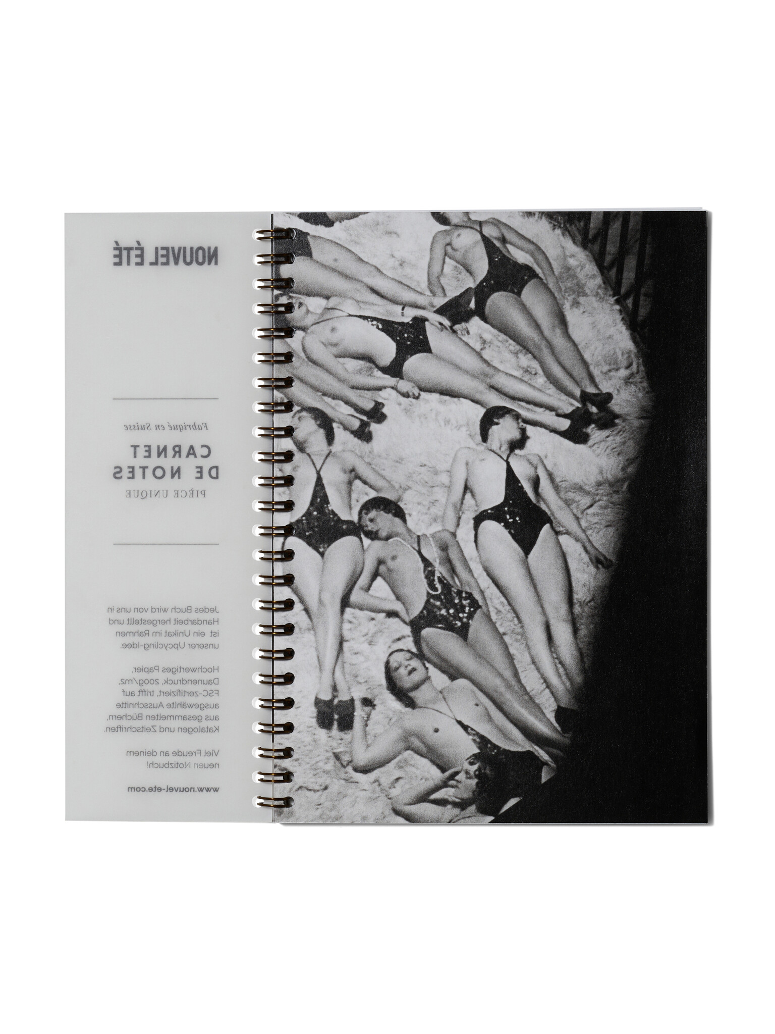 NOUVEL ÉTÉ UNIKAT Notizbuch / Carnet de notes - Edition Paris, N°3