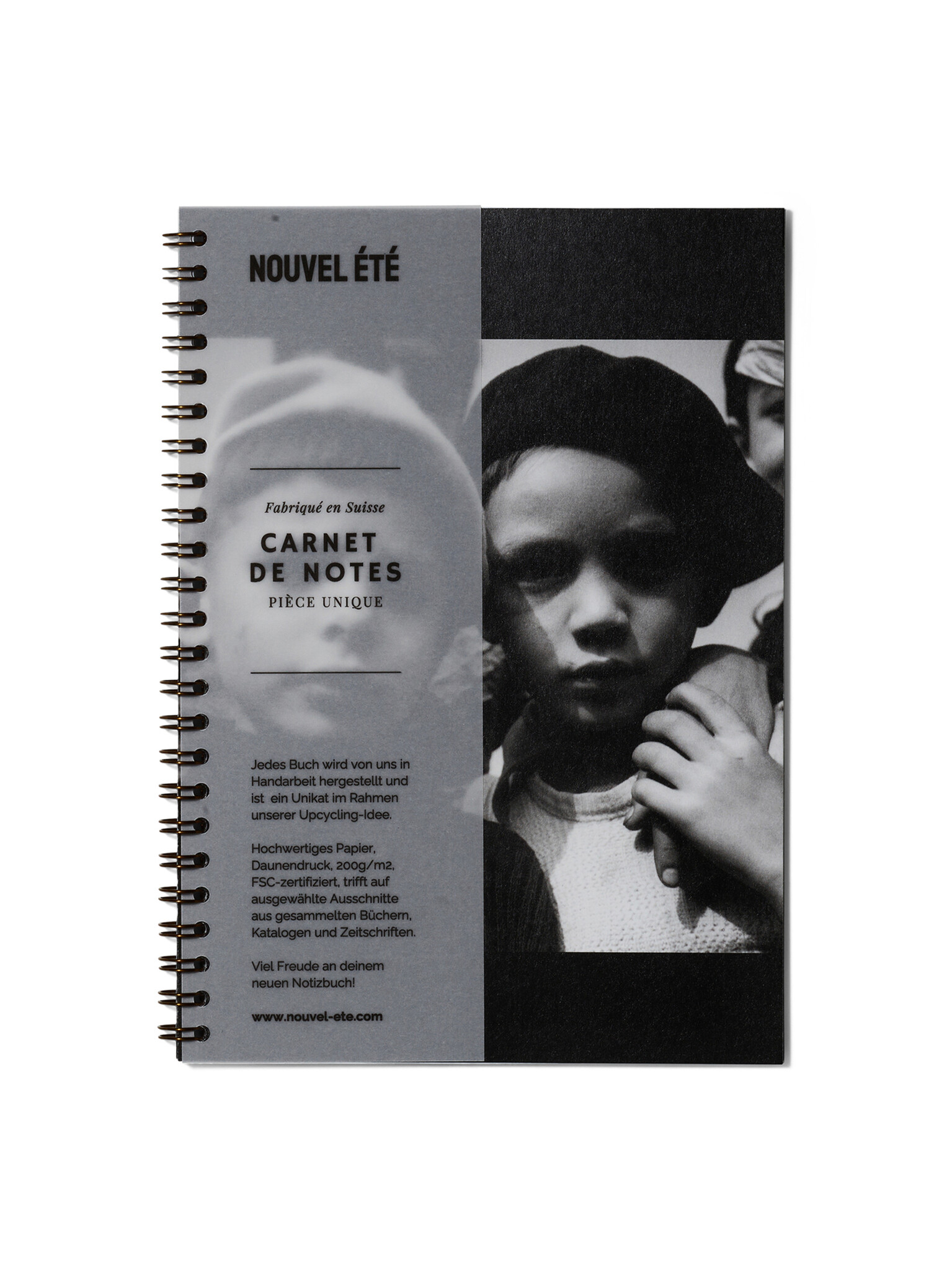 NOUVEL ÉTÉ UNIKAT Notizbuch / Carnet de notes - Edition Paris, N°1