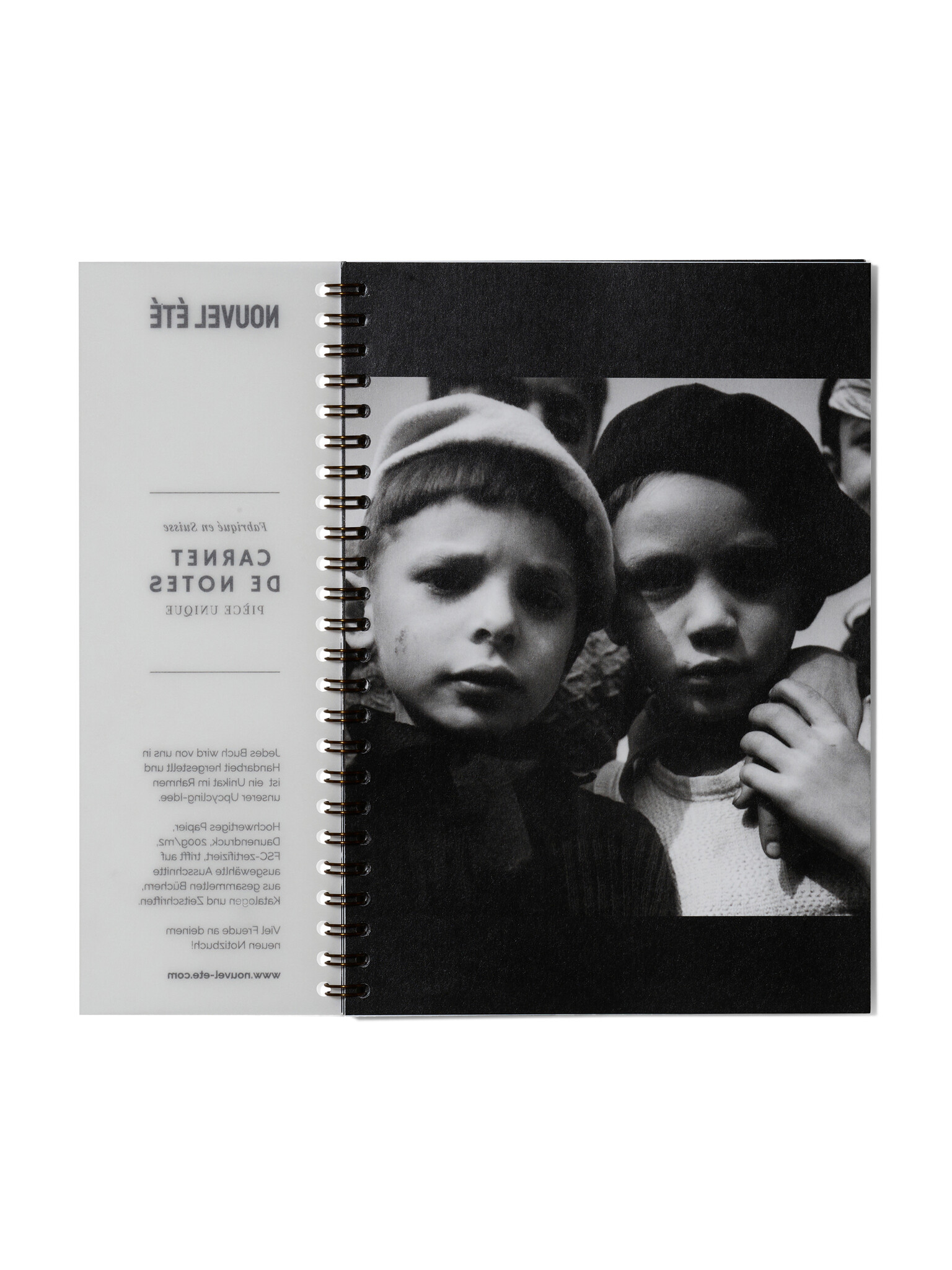 NOUVEL ÉTÉ UNIKAT Notizbuch / Carnet de notes - Edition Paris, N°1