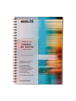 NOUVEL ÉTÉ Notizbuch / Carnet de notes – Paris Métro N°3, Fine Art Print