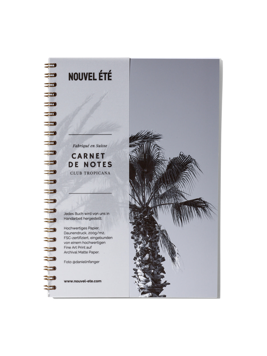 NOUVEL ÉTÉ Notizbuch / Carnet de notes – Club Tropicana, N°2, Fine Art Print