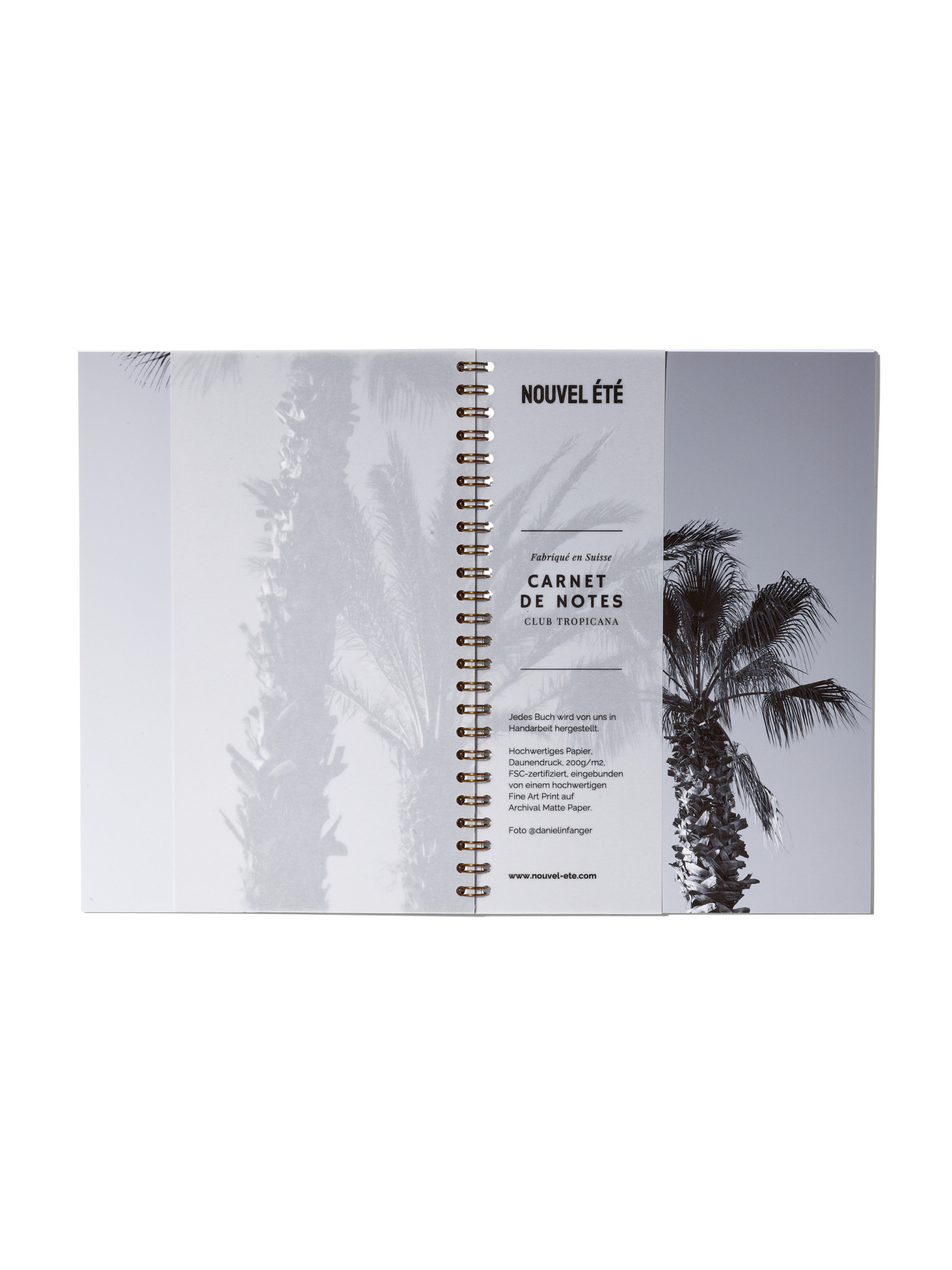 NOUVEL ÉTÉ Notizbuch / Carnet de notes – Club Tropicana, N°2, Fine Art Print