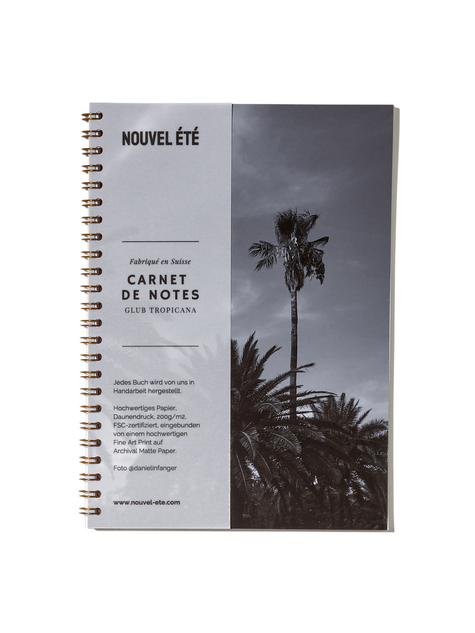 NOUVEL ÉTÉ Notizbuch / Carnet de notes – Club Tropicana, N°3, Fine Art Print