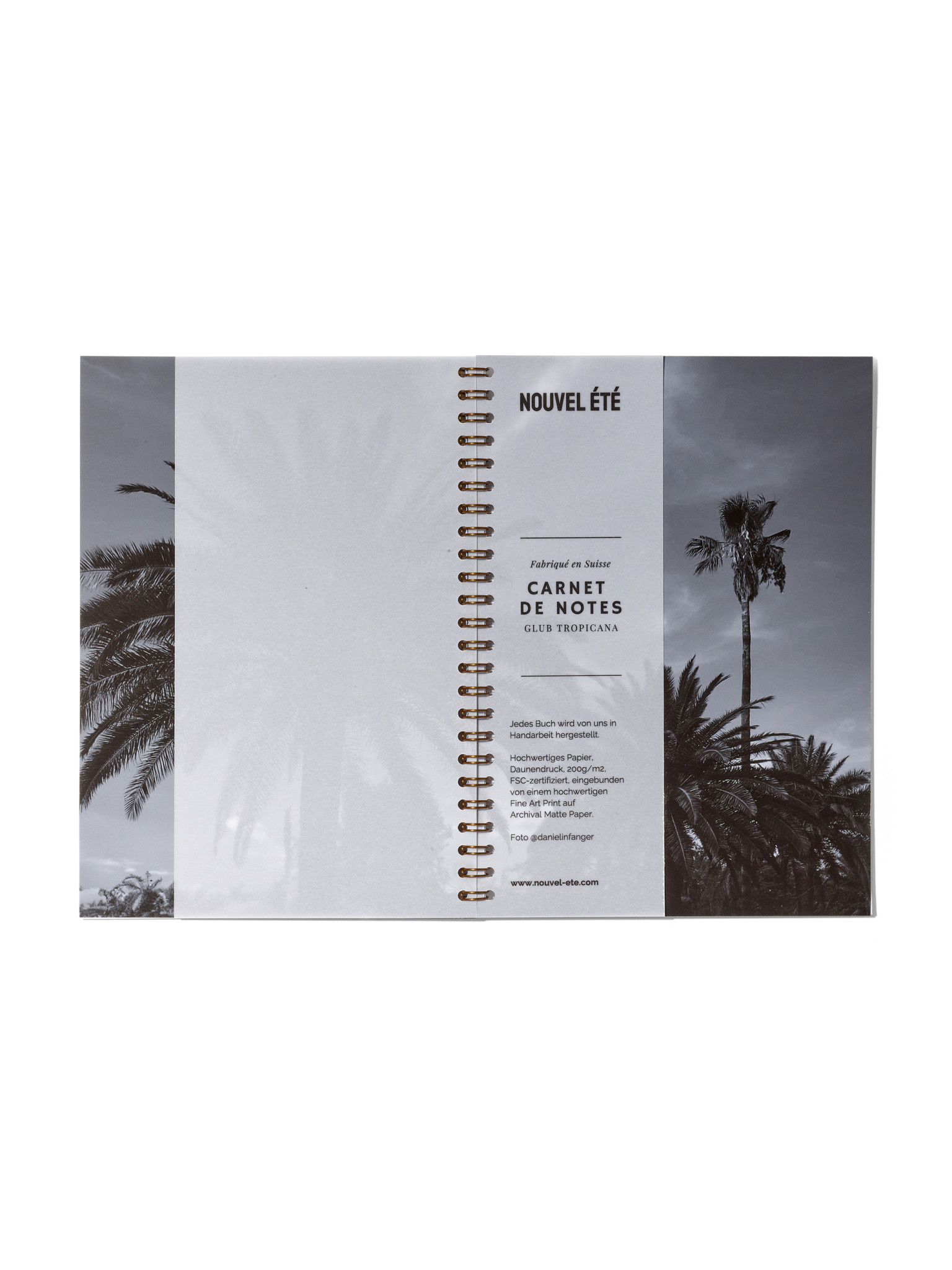 NOUVEL ÉTÉ Notizbuch / Carnet de notes – Club Tropicana, N°3, Fine Art Print