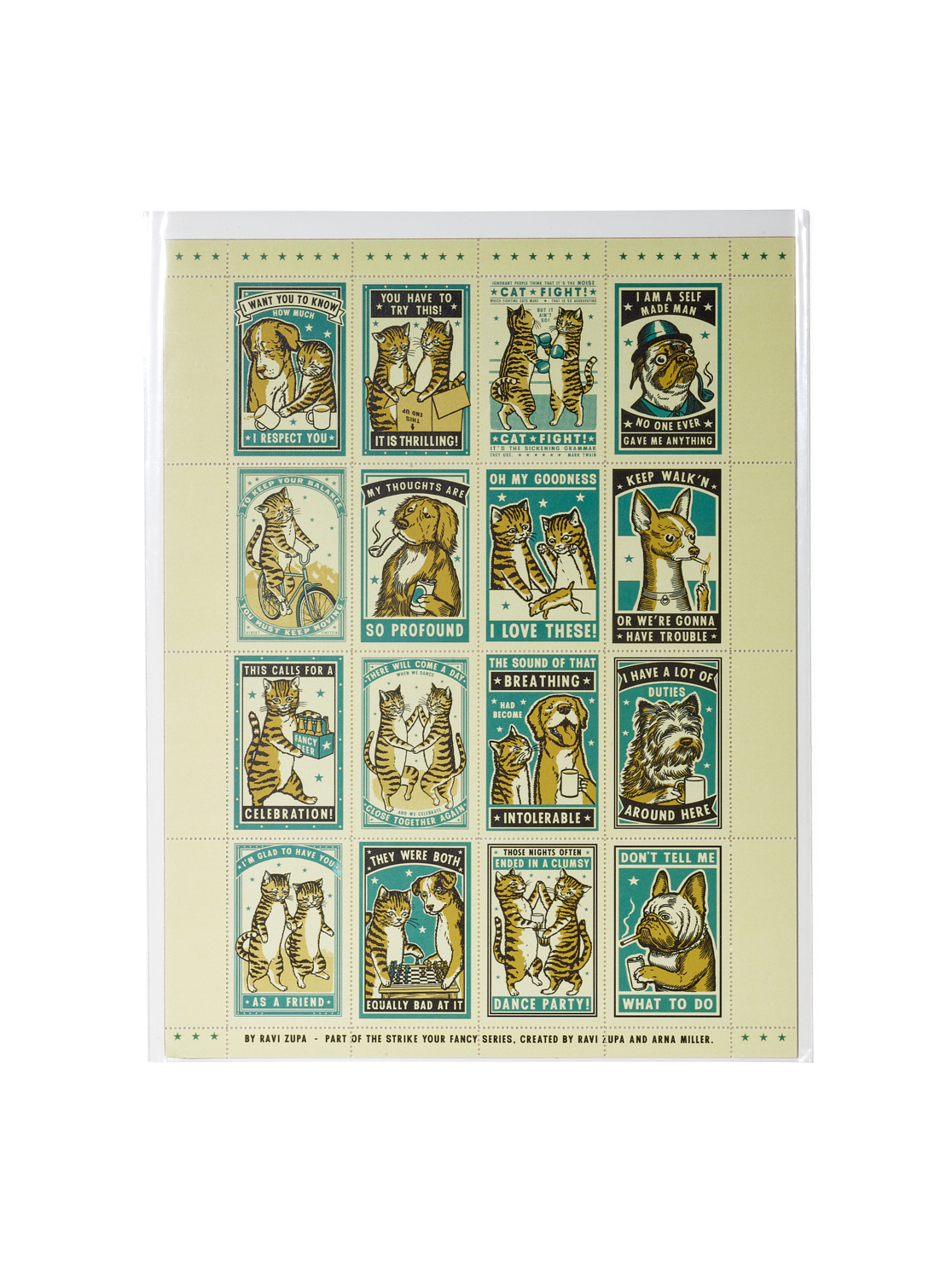 Lick & Stick Markenbogen komplizierte Freundschaften