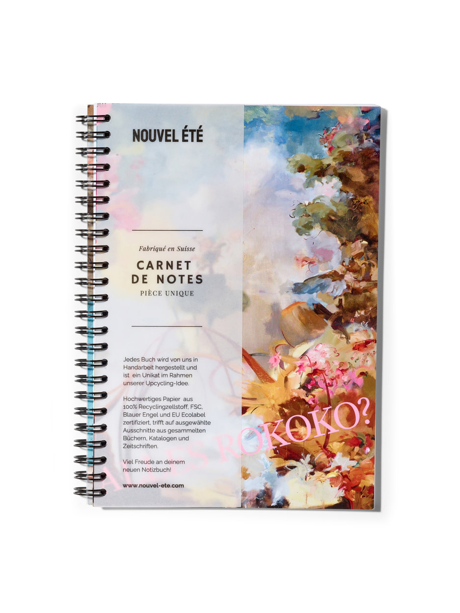 NOUVEL ÉTÉ UNIKAT Notizbuch / Carnet de notes - Immerse in Art, N°7