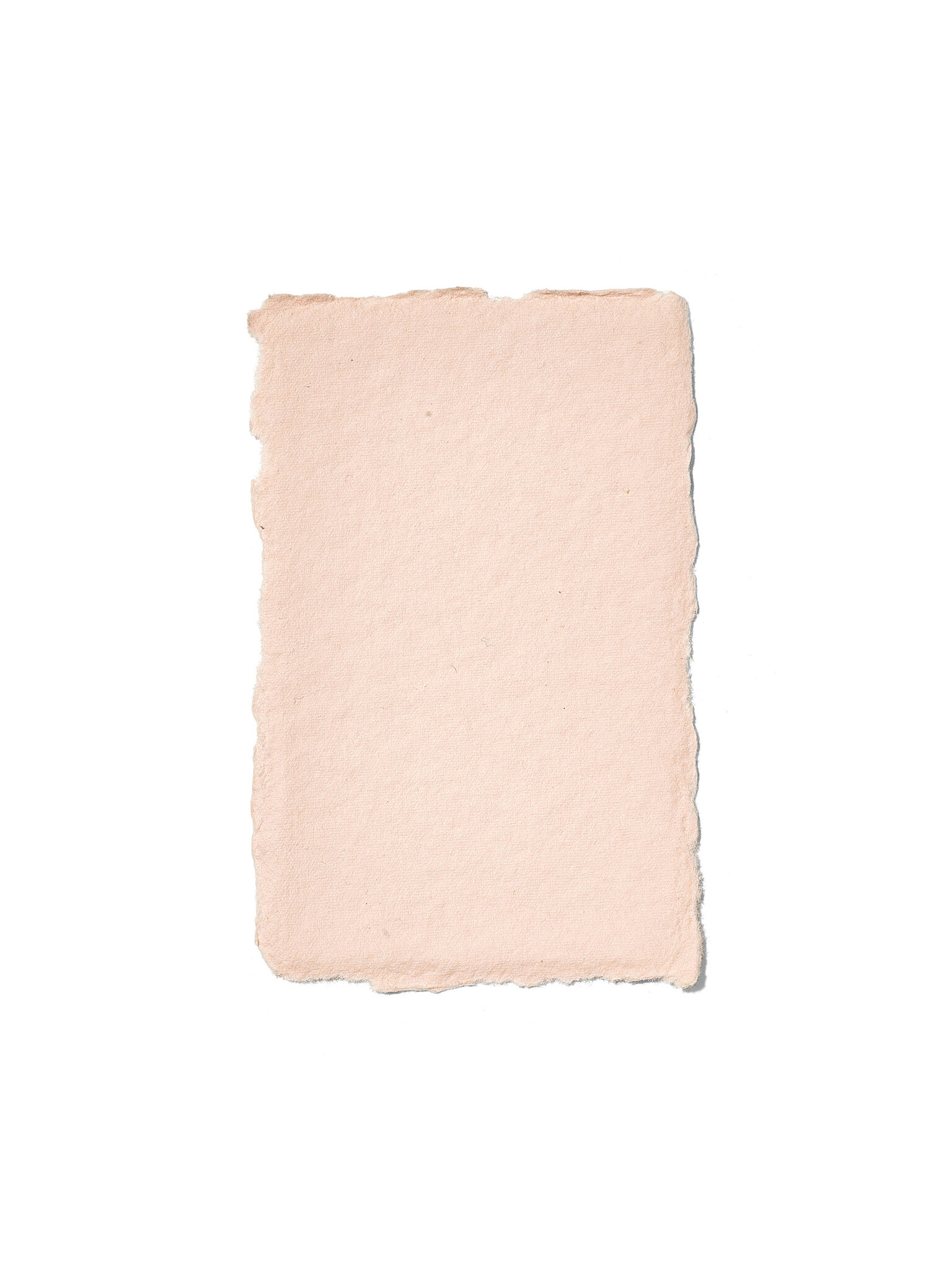 NOUVEL ÉTÉ 5 handgeschöpfte Baumwollpapiere inkl. Couverts, zwei Formate, HELLROSA